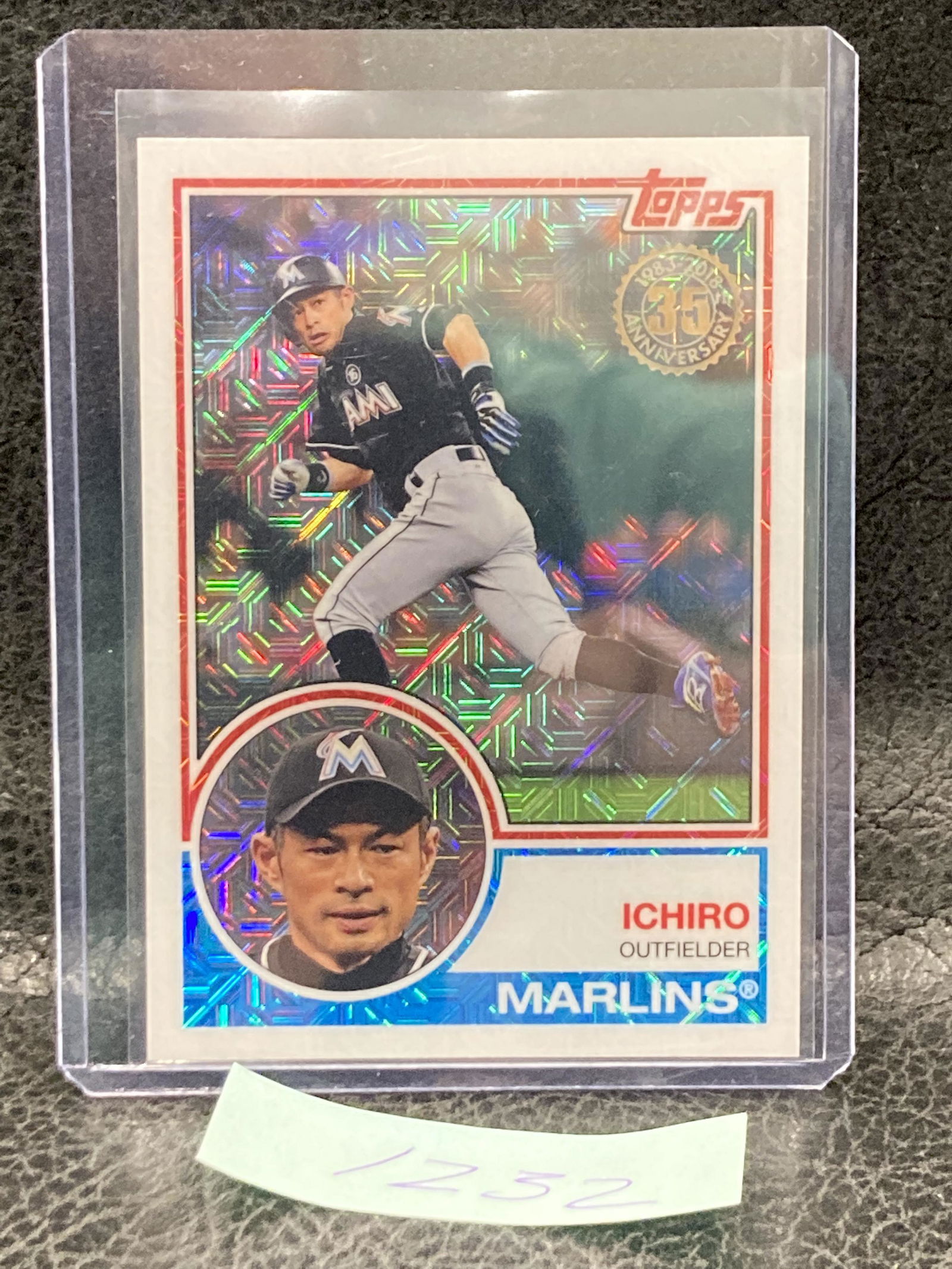 Ichiro Mojo 2018 Topps Chrome Silver Pack 1983 #3 Marlins Mariners (1 of 2)