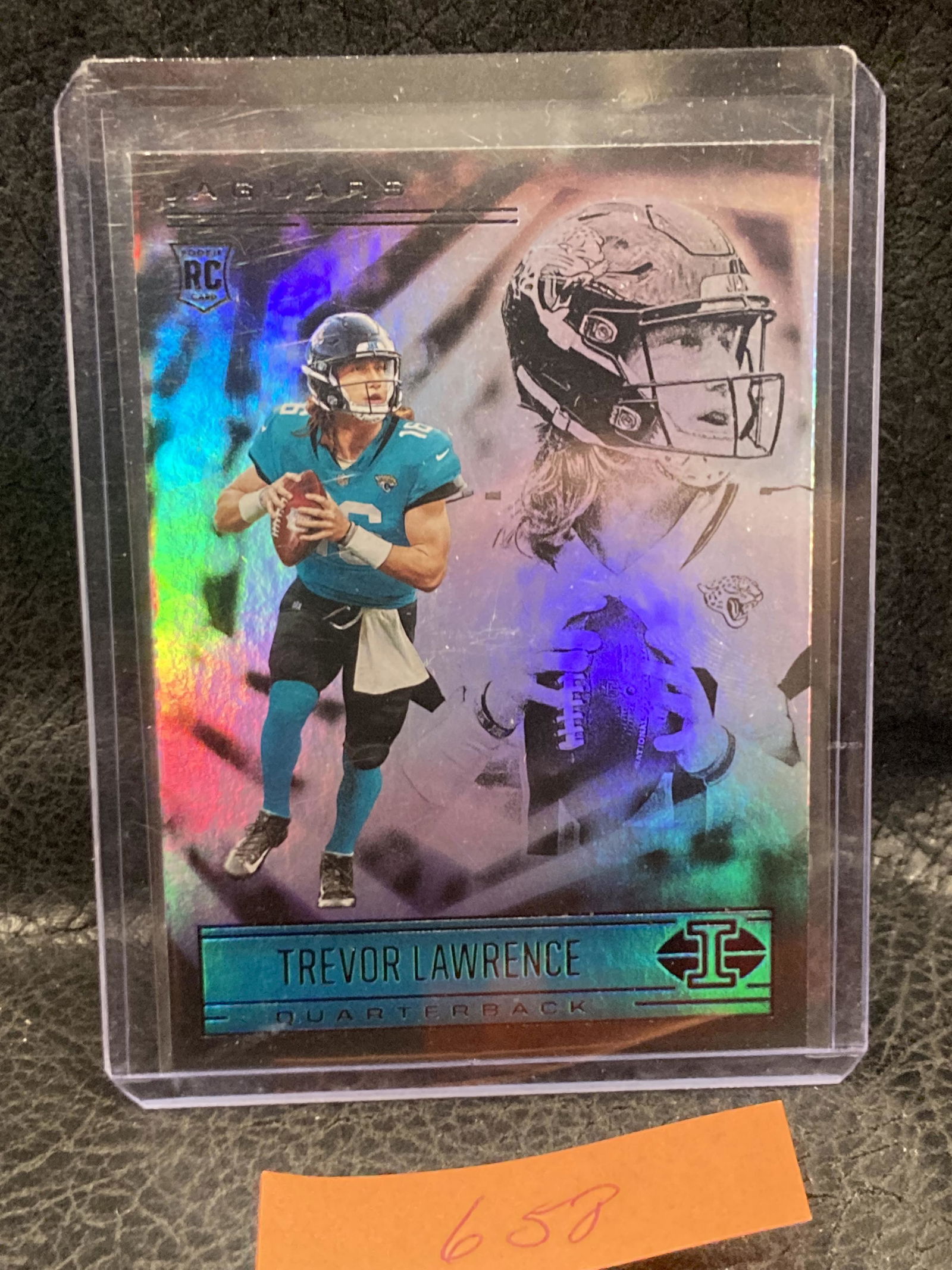 Trevor Lawrence 2021 Illusions Football #59 Rc Rookie Card Jaguars (1 of 2)