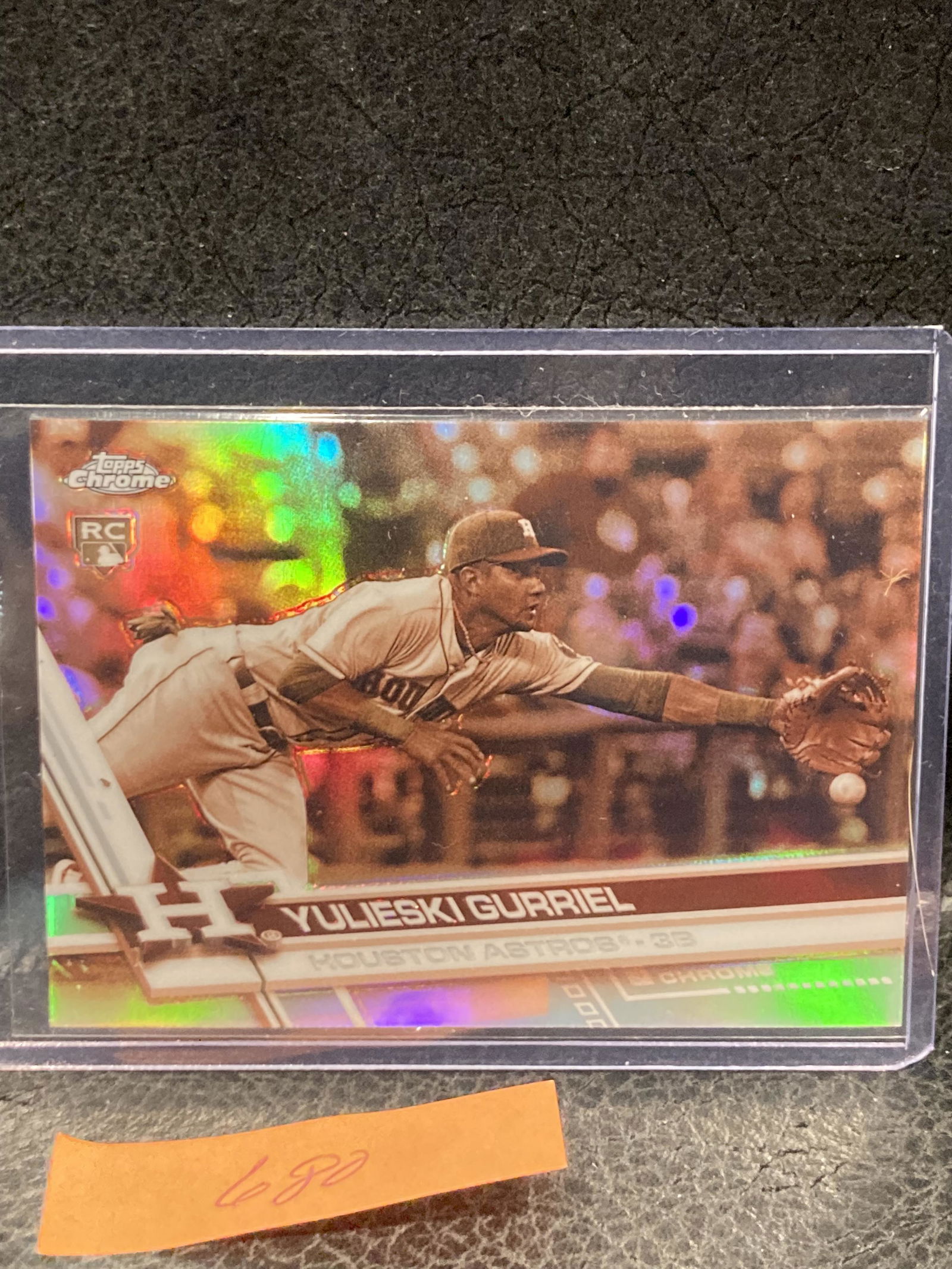 Yulieski Gurriel2017 Topps Chrome Sepia Refractor #124 Rookie Rc Astros (1 of 2)