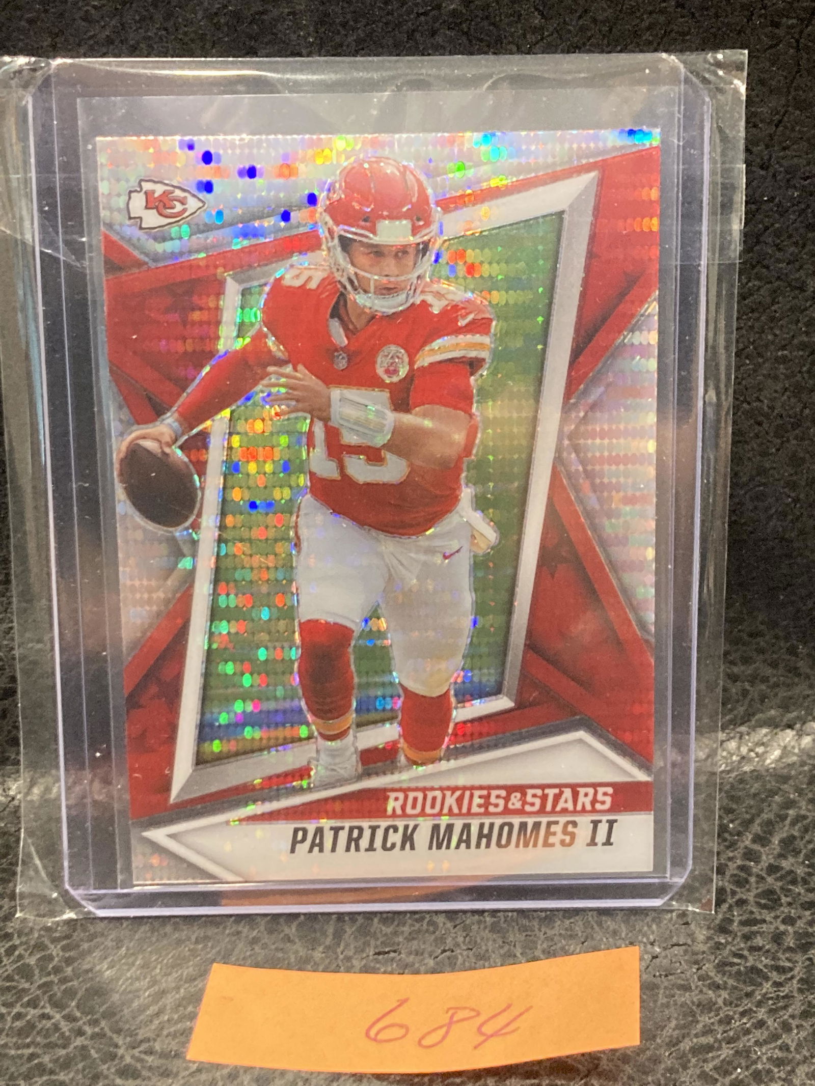 Patrick Mahomes Ii 2021 Panini Rookies & Stars Chiefs #68 Silver Pulsar Prizm (1 of 2)