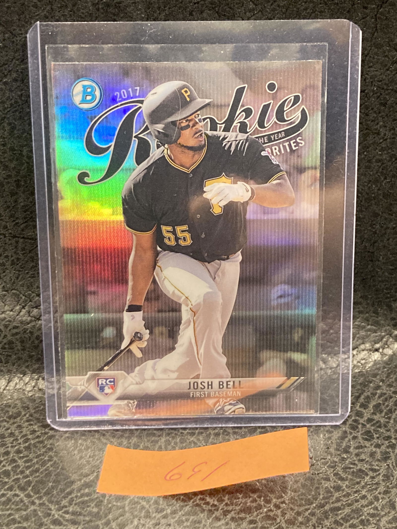 JOSH BELL 2017 Bowman Chrome Refractor RC #ROYF-12 Rookie Of The Year Favorites (1 of 2)