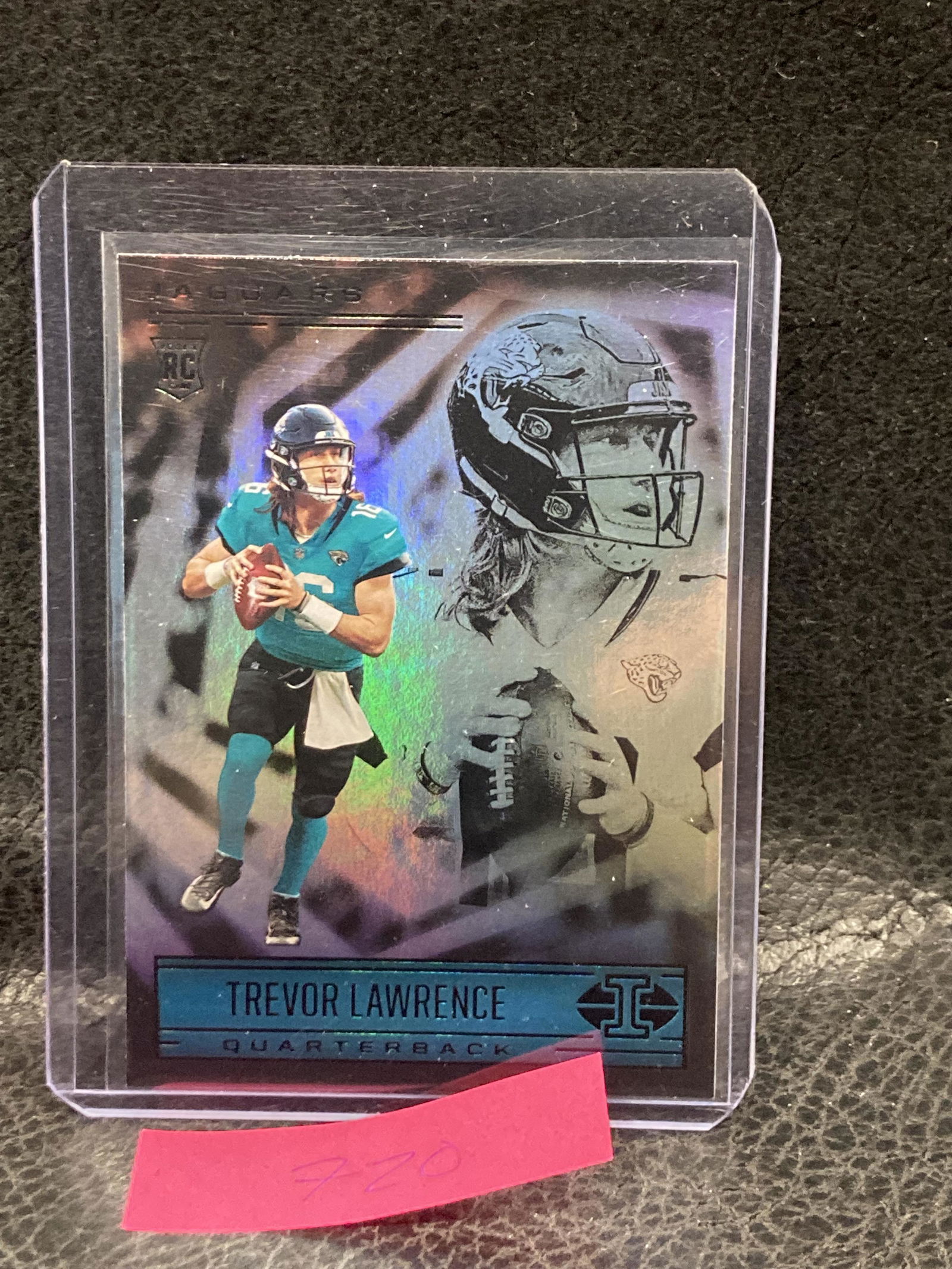 Trevor Lawrence 2021 Illusions Football #59 Rc Rookie Card Jaguars (1 of 2)