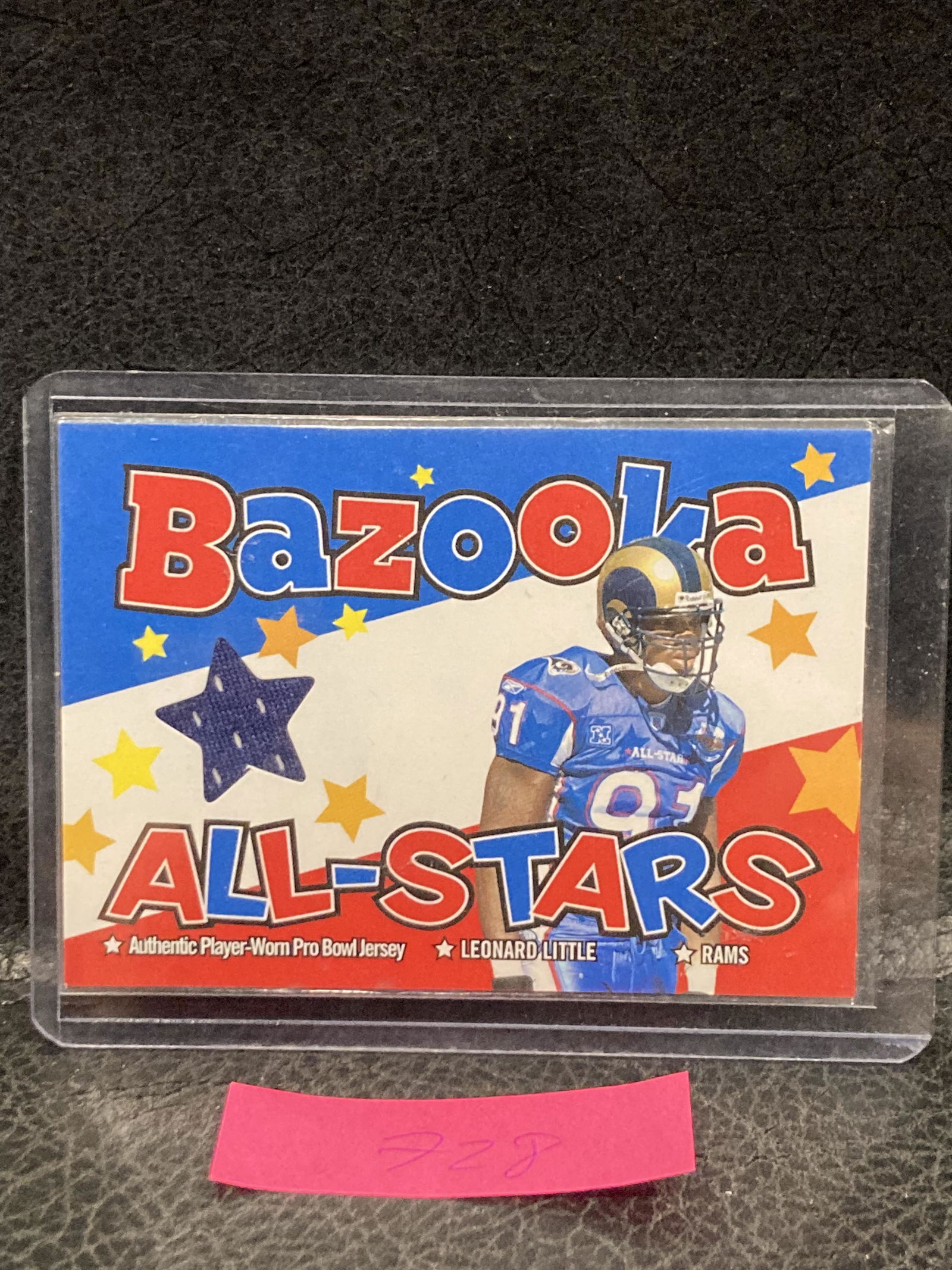 Leonard Little2004 Bazooka All-Stars Pro-Bowl Jerseys Rams #BAS-LL (1 of 2)