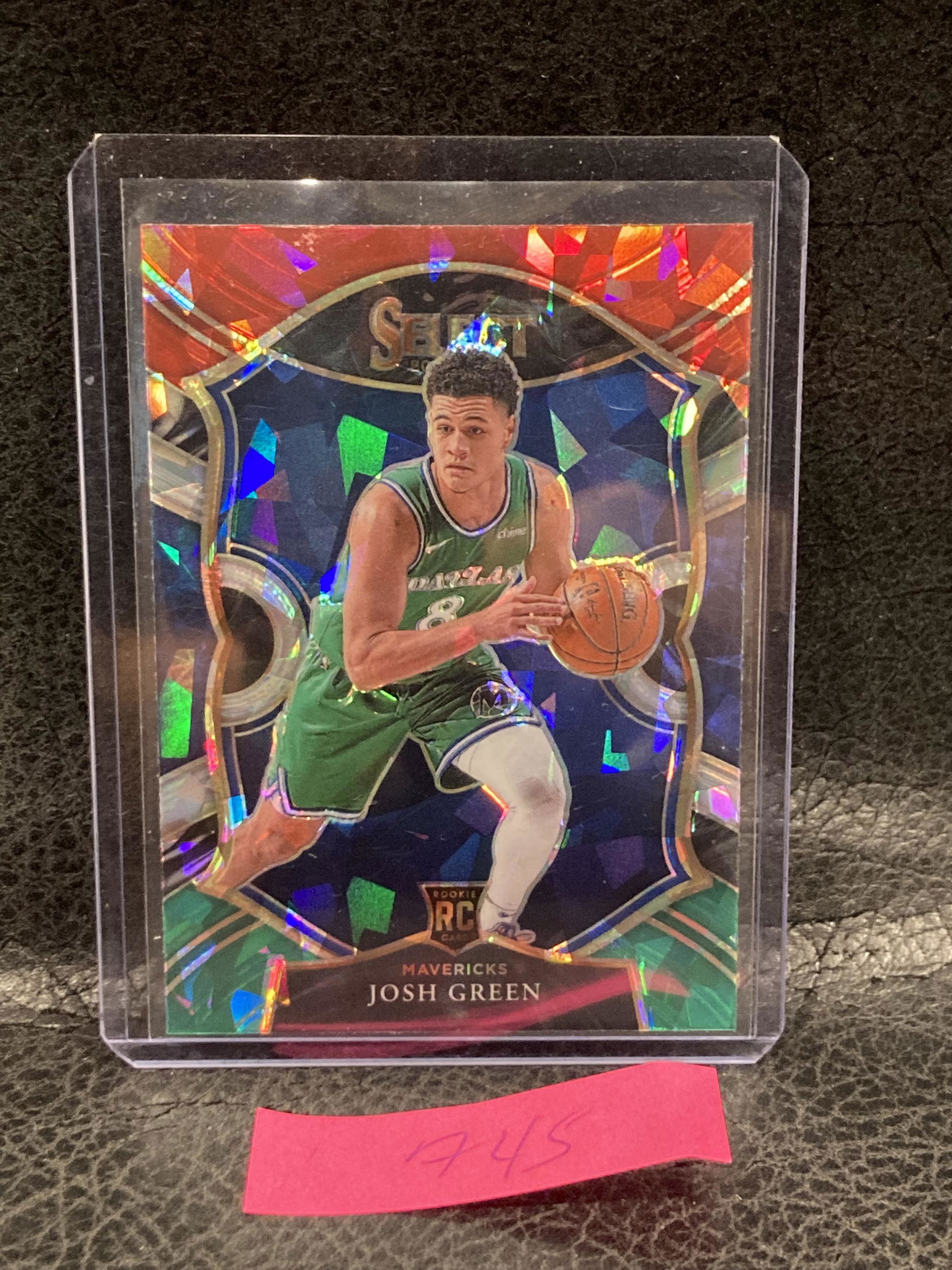 Josh Green 2021 Panini Select Concourse Red Blue Green Cracked Ice (1 of 2)