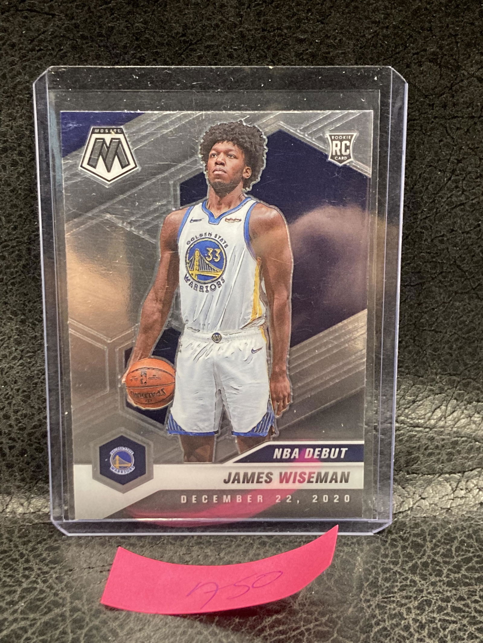 James Wiseman 2020-21 Mosaic Nba Debut Rookie Rc #266 Golden State Warriors (1 of 2)