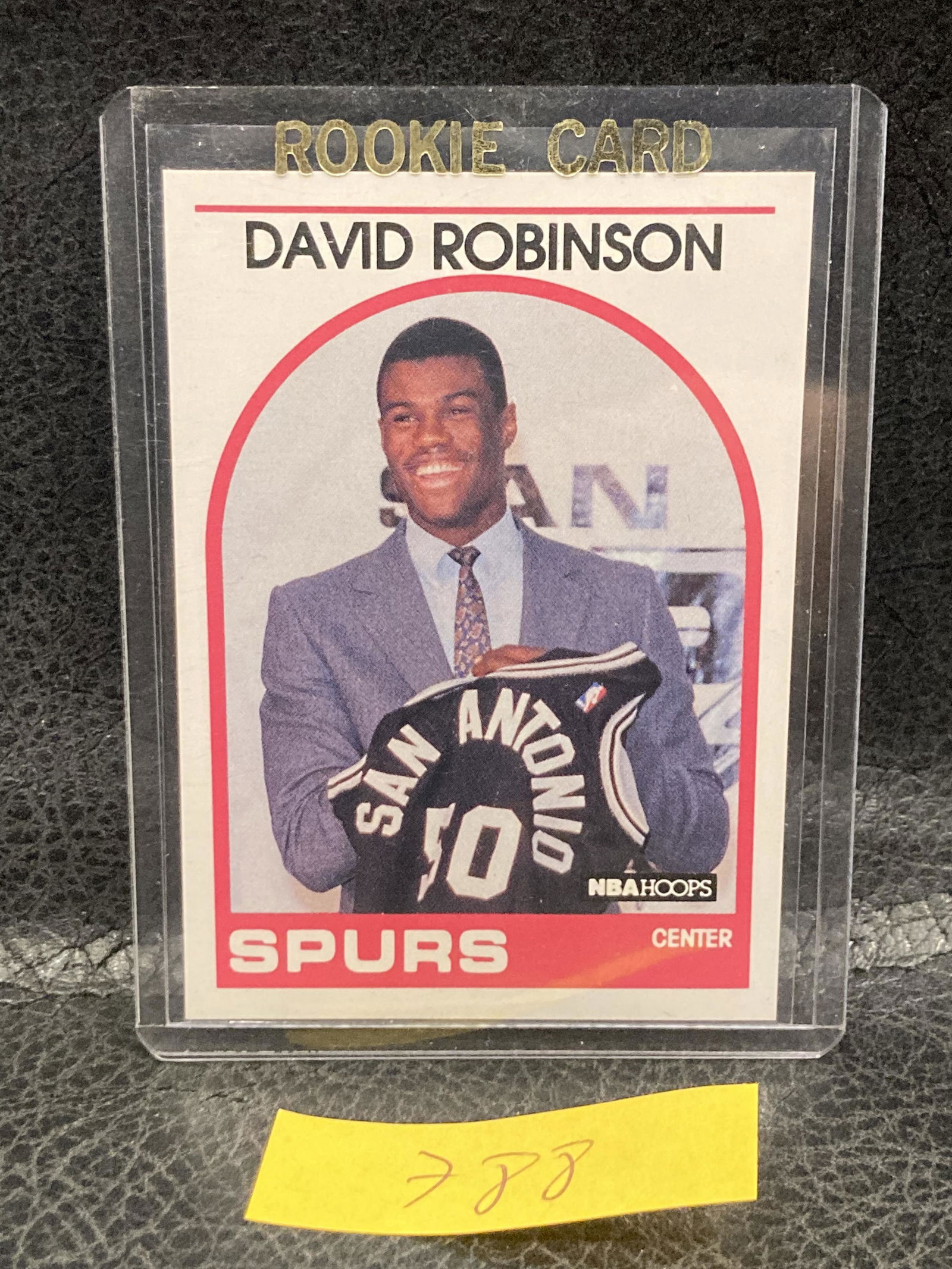 David Robinson 1989-90 Hoops Rookie San Antonio Spurs #138: David Robinson 1989-90 Hoops Rookie San Antonio Spurs #138