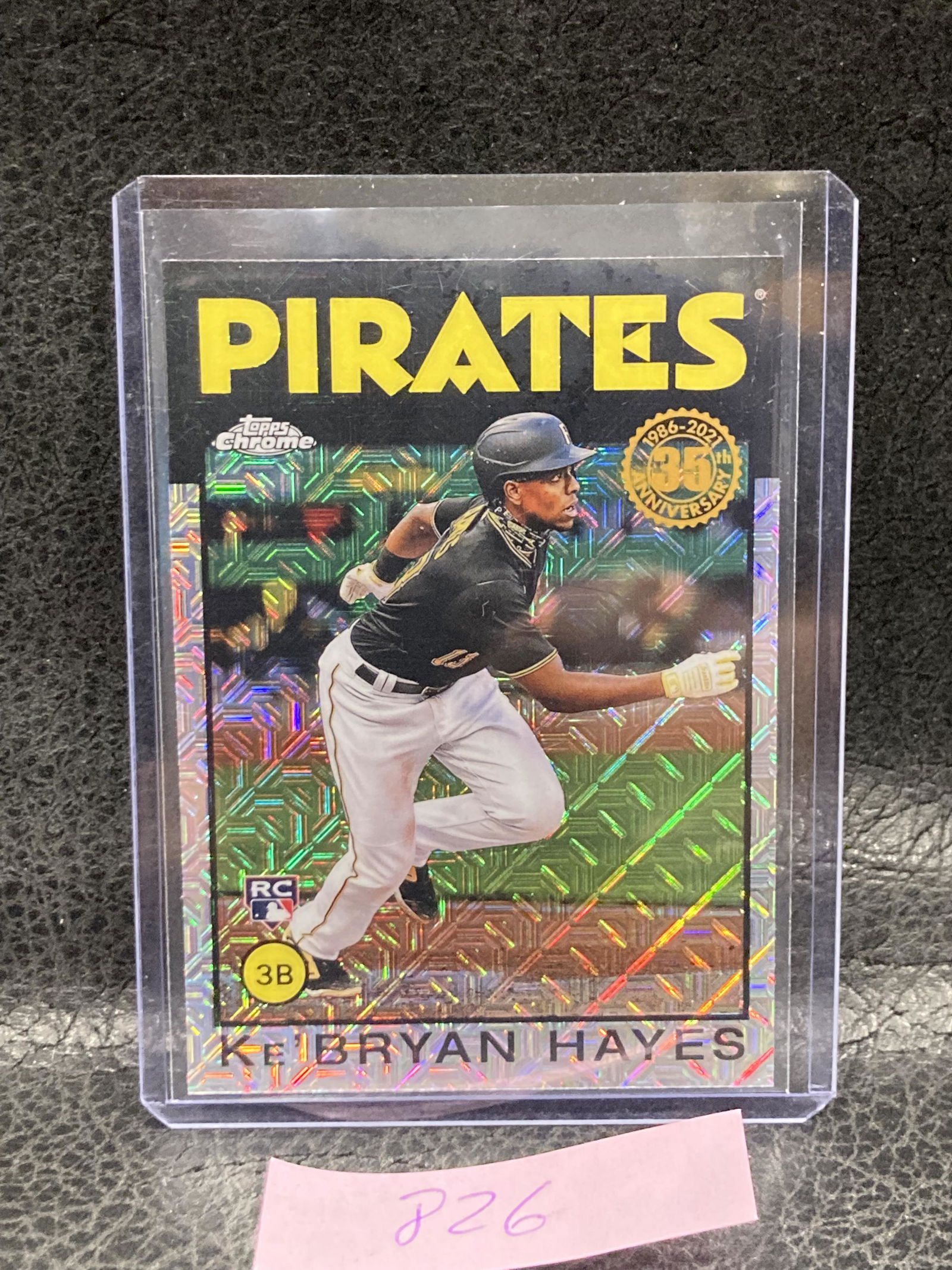 Kebryan Hayes 2021 Topps Update Hobby Exclusive Mojo Rc Rookie Card (1 of 2)