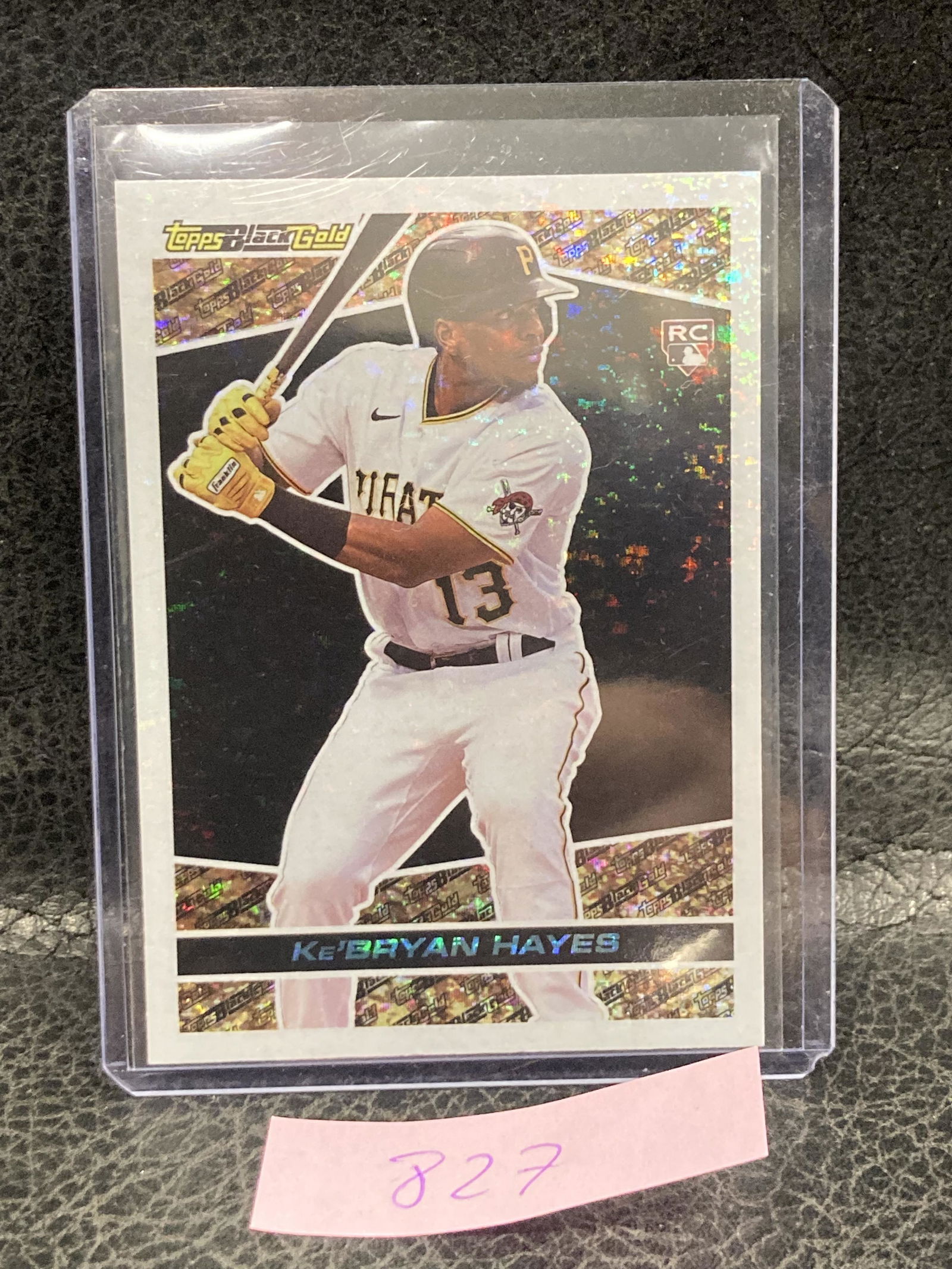 Kebryan Hayes Black Gold 2021 Topps Update Series Rc #BG-21  Pirates Rookie (1 of 2)