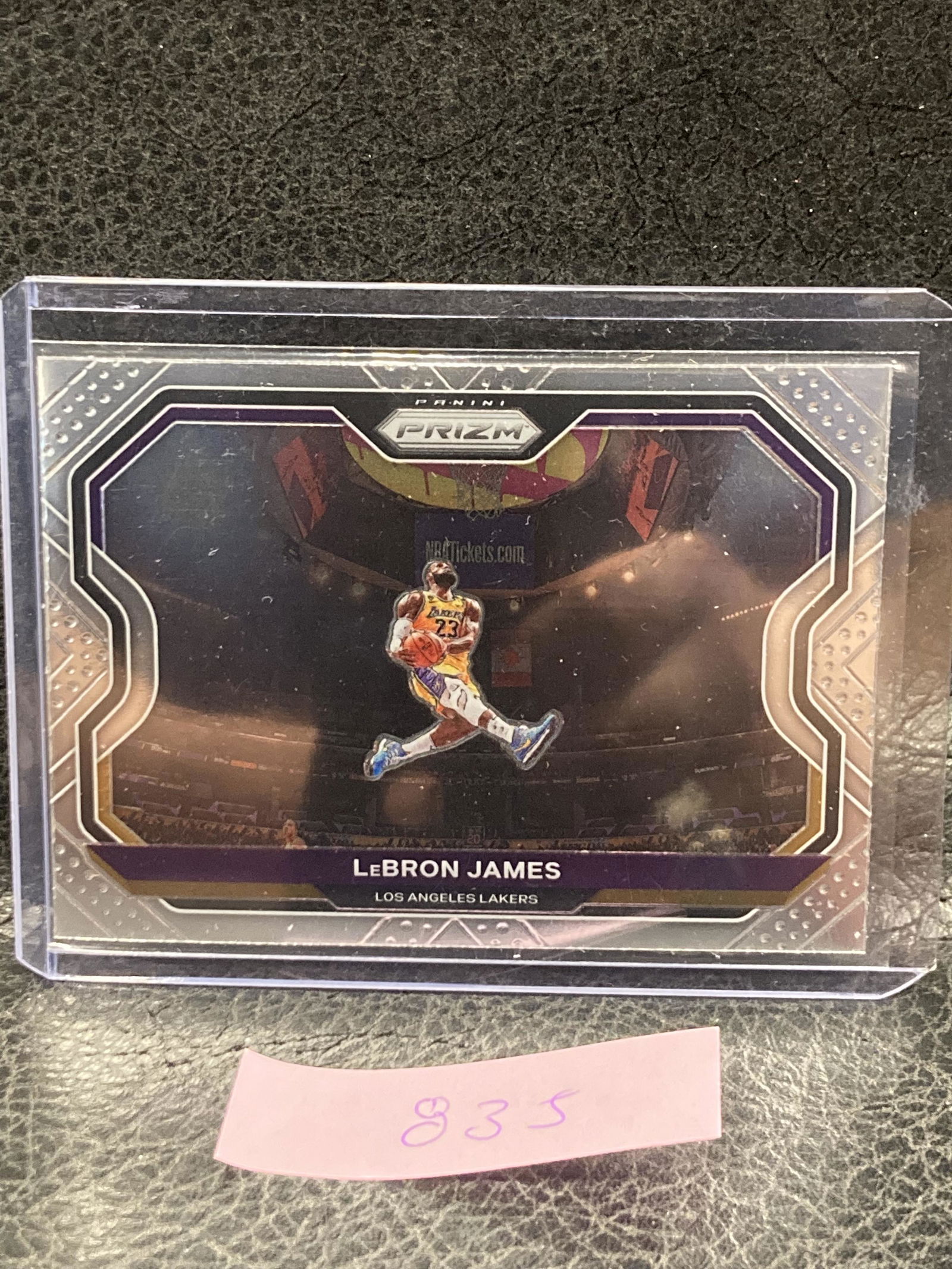 Lebron James 2020-21 Panini Prizm Basketball Tribute Dunk 1 Lakers (1 of 2)