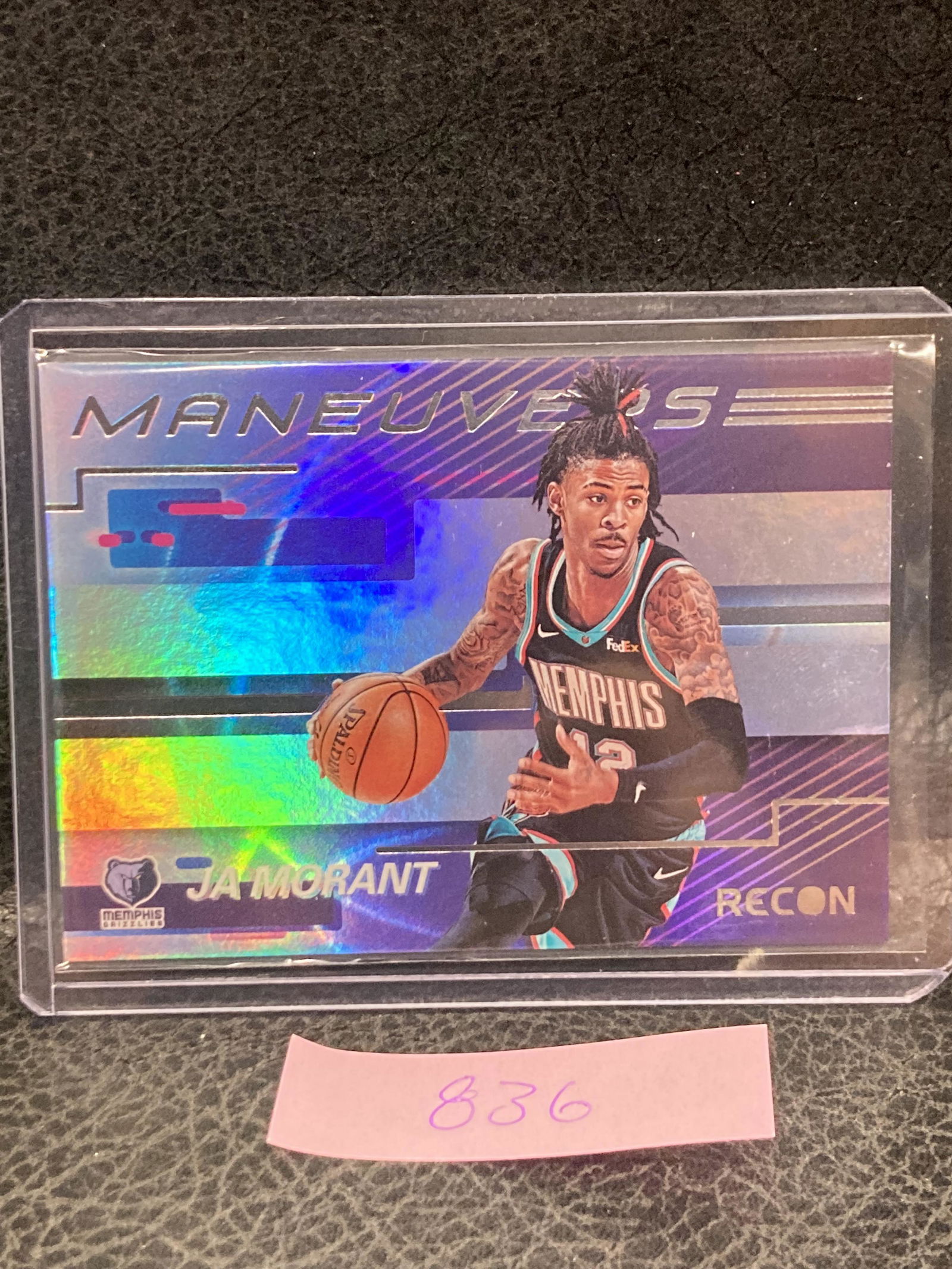 Ja Morant 2020-21 Panini Recon Maneuvers Insert Memphis Grizzlies (1 of 2)