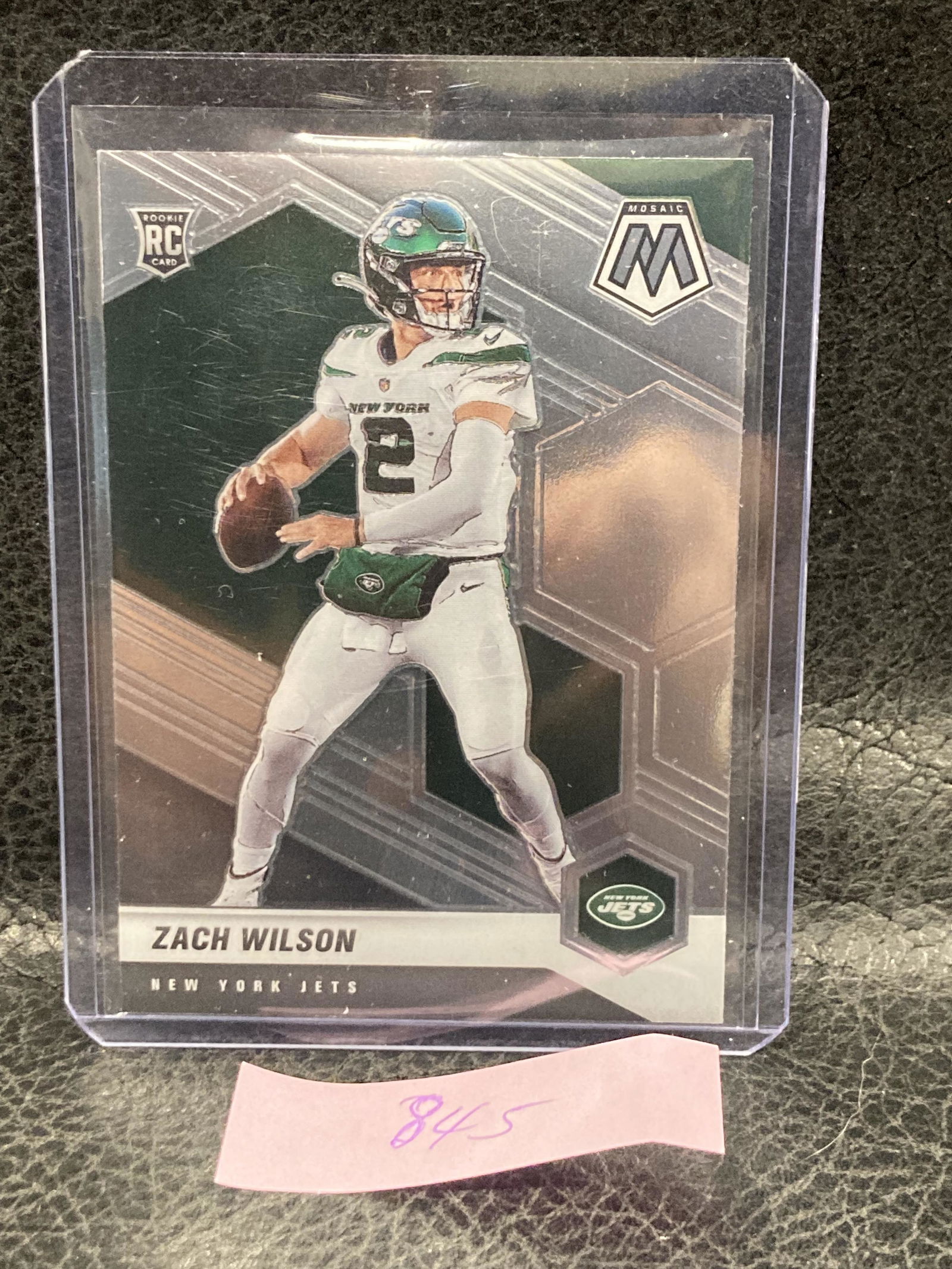 Zach Wilson 2021 Panini Mosaic Football Rc Base Rookie Card New York Jets #302 (1 of 2)