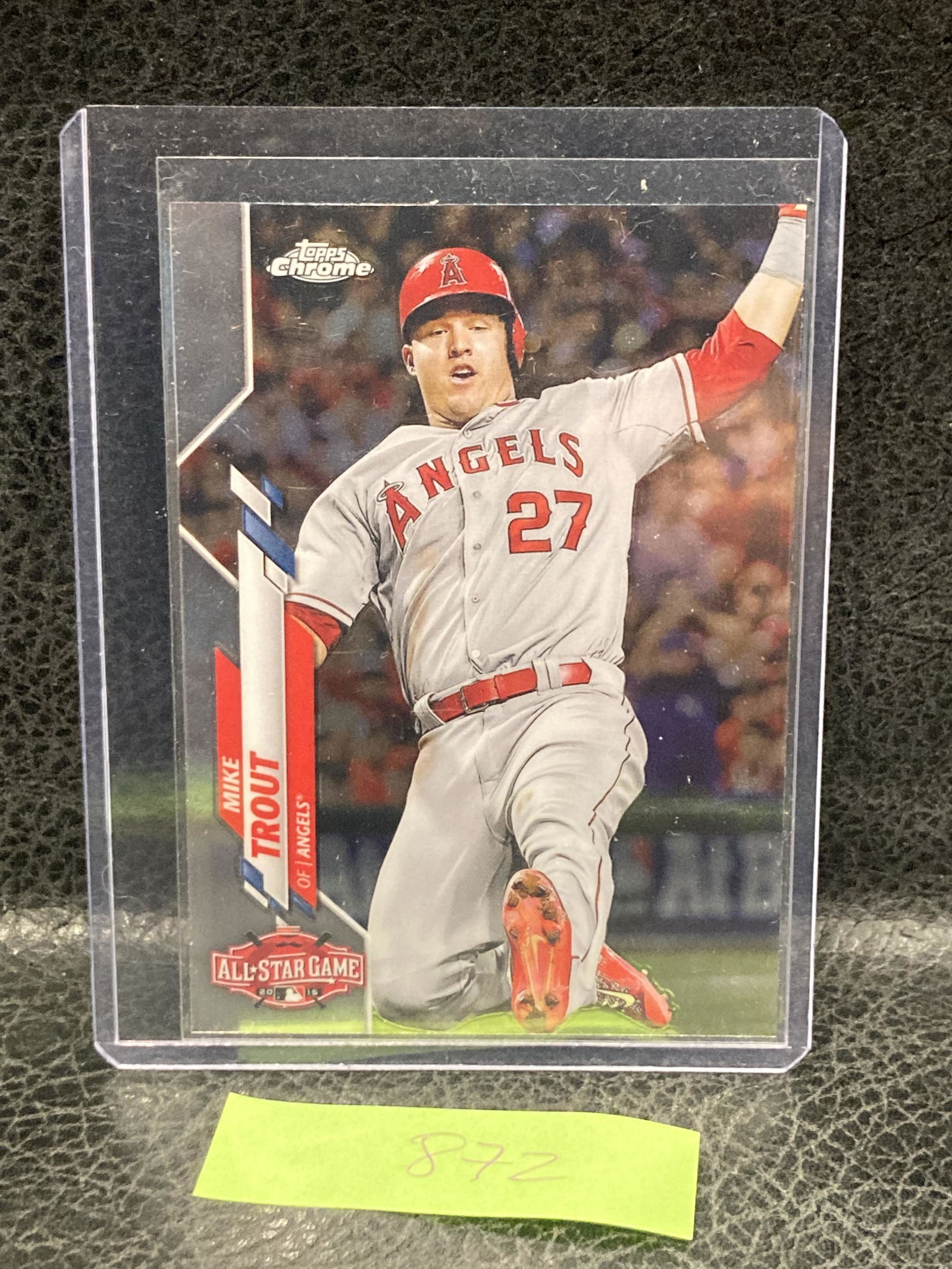 Mike Trout 2020 Topps Chrome Update #U-69 Anaheim Angels All-Star Game (1 of 2)