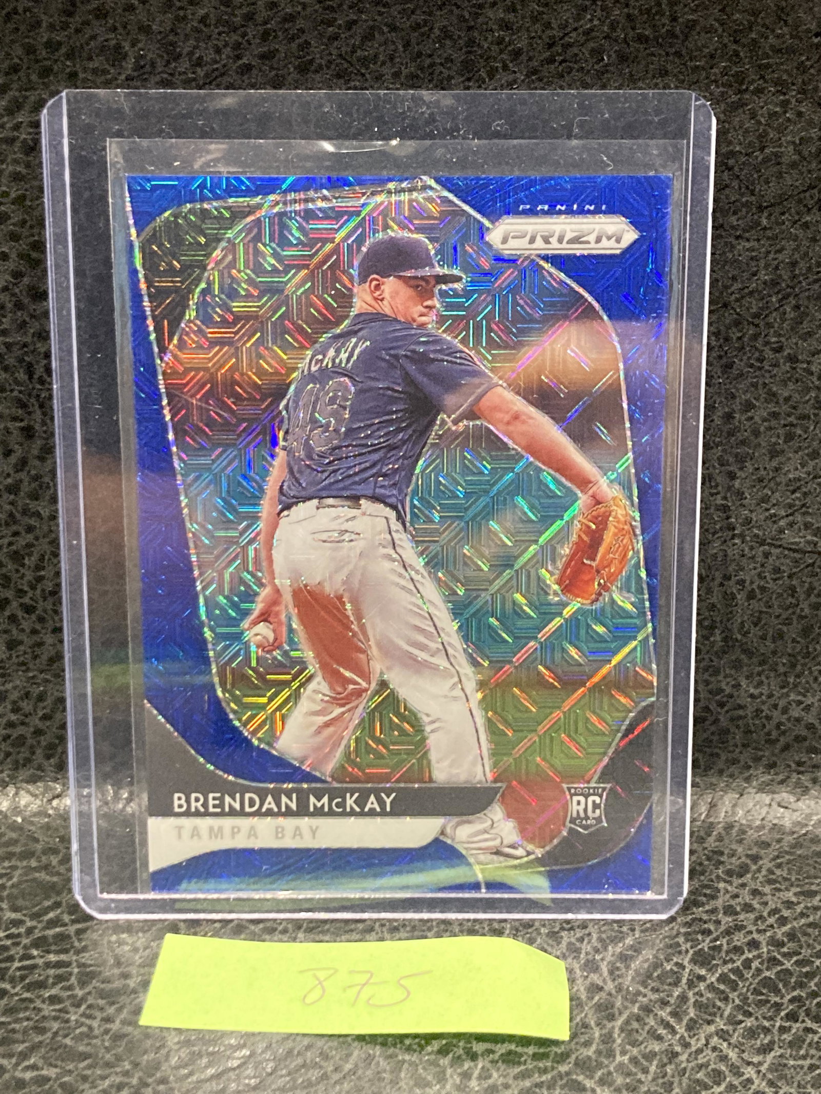 Brendan Mckay 2020 Prizm Blue Mojo #153 /175 Marlins: Brendan Mckay 2020 Prizm Blue Mojo #153 /175 Marlins