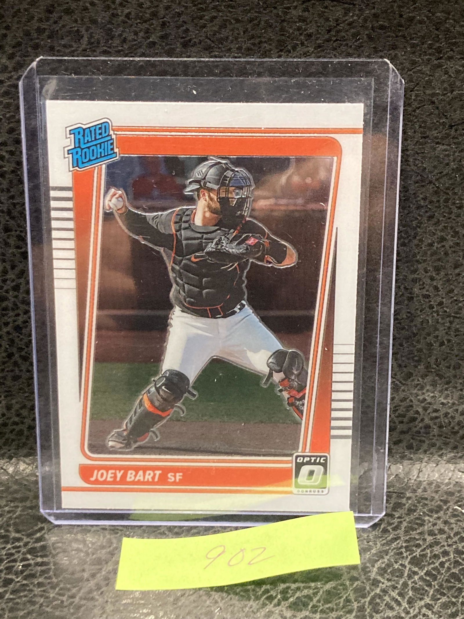 Joey Bart 2021 Donruss Optic Rated Rookie Rc #36 San Francisco Giants (1 of 2)