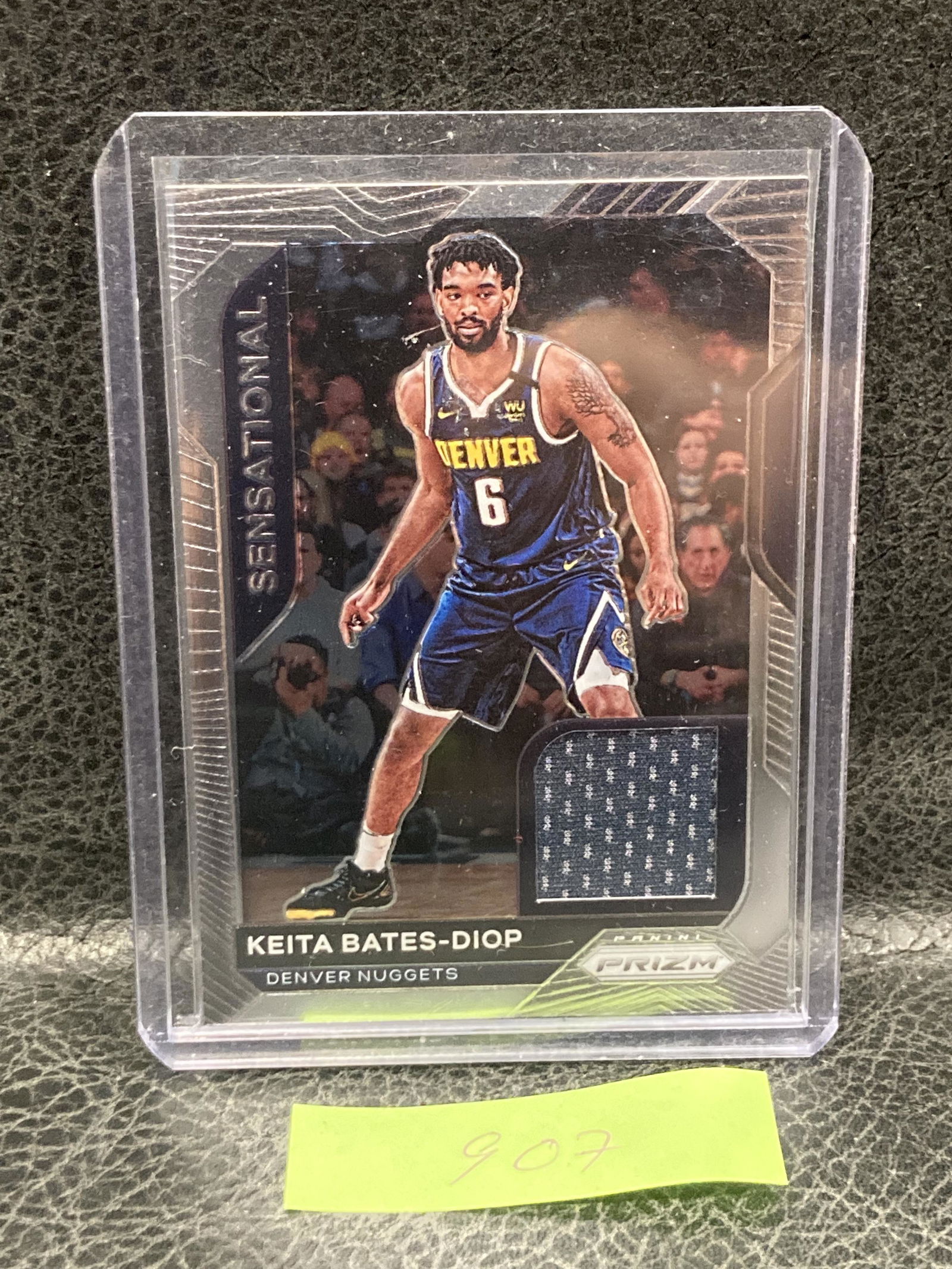 Keita Batesdiop 20-21 Panini Prizm Nuggets Sensational Swatches Jersey Patch (1 of 2)