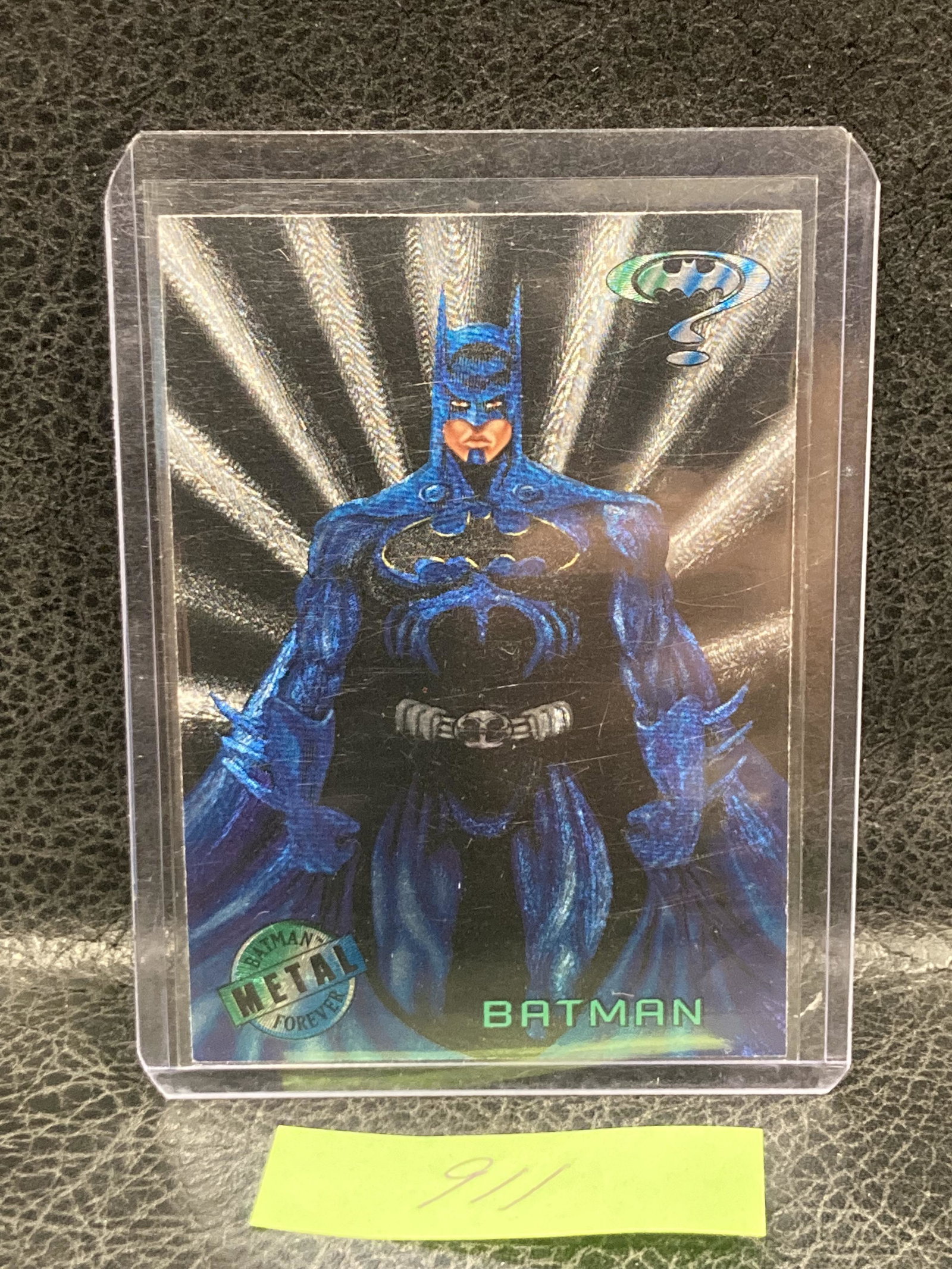 Batman #1 Forever Metal Trading Card Single Base Cards By Fleer 1995: Batman #1 Forever Metal Trading Card Single Base Cards By Fleer 1995