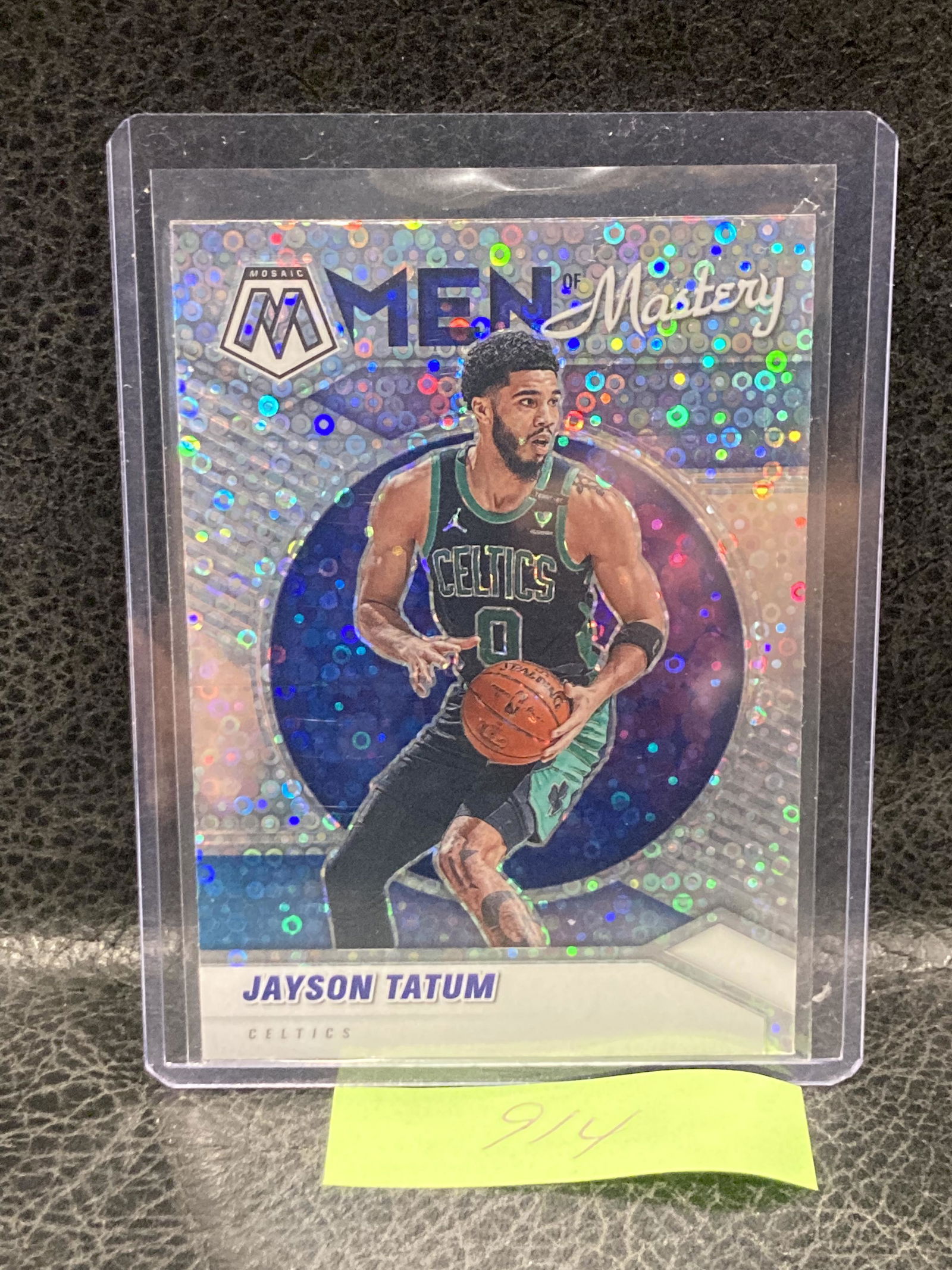Jayson Tatum 2020-21 Dico Silver Mosaic Men Of Mastery Mosaic #13 Celtics (1 of 2)