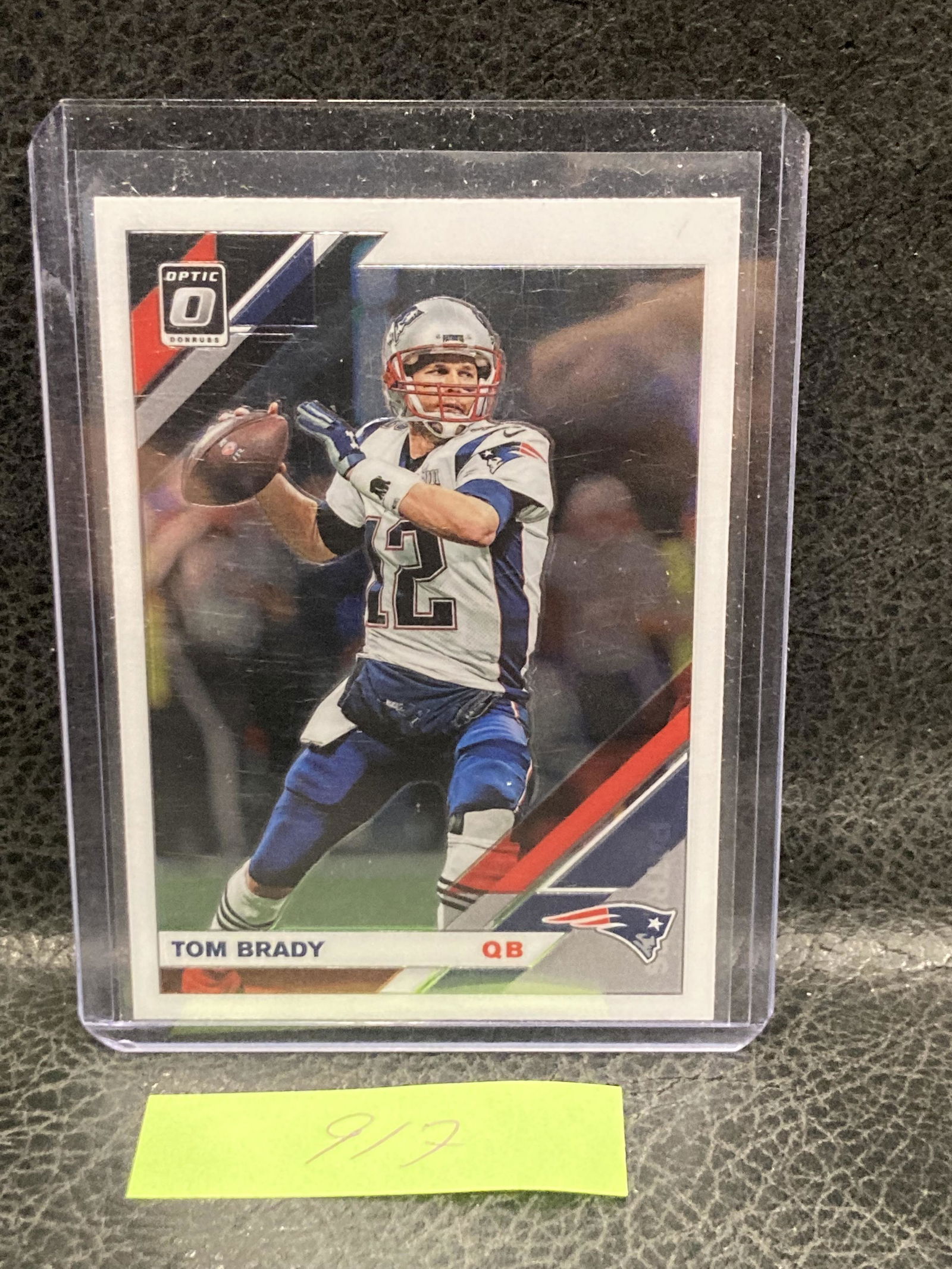 Tom Brady 2019 Donruss Optic New England Patriots #63 (1 of 2)