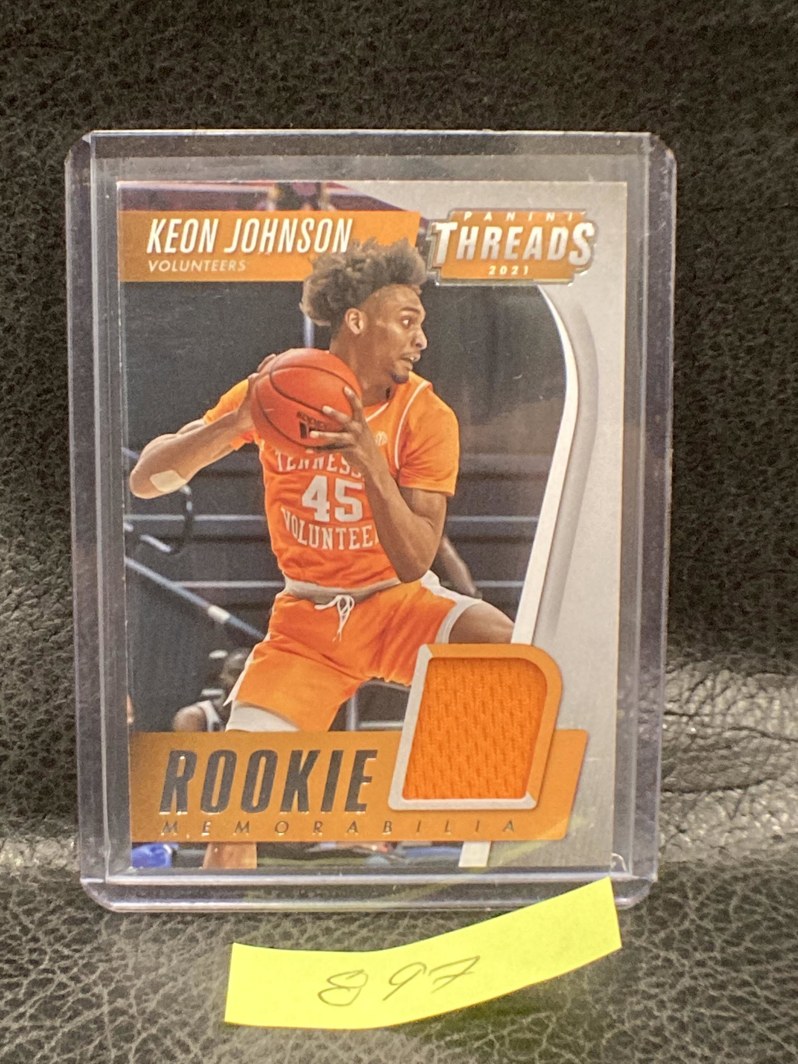Keon Johnson 2021-22 Panini Chronicles Draft Dp Jersey Relic Rc Threads Patch (1 of 2)