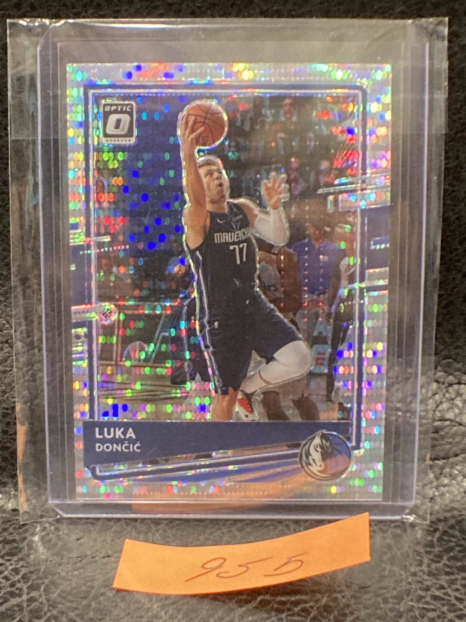 Luka Doncic 2020-21 Donruss Optic Silver Pulsar Prizm Card #86 Dallas Mavericks (1 of 2)