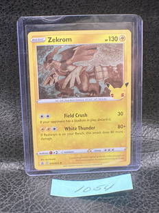 Pokemon Zekrom 10/25 Holo Rare Celebrations 25th Anniversary Card: Pokemon Zekrom 10/25 Holo Rare Celebrations 25th Anniversary Card