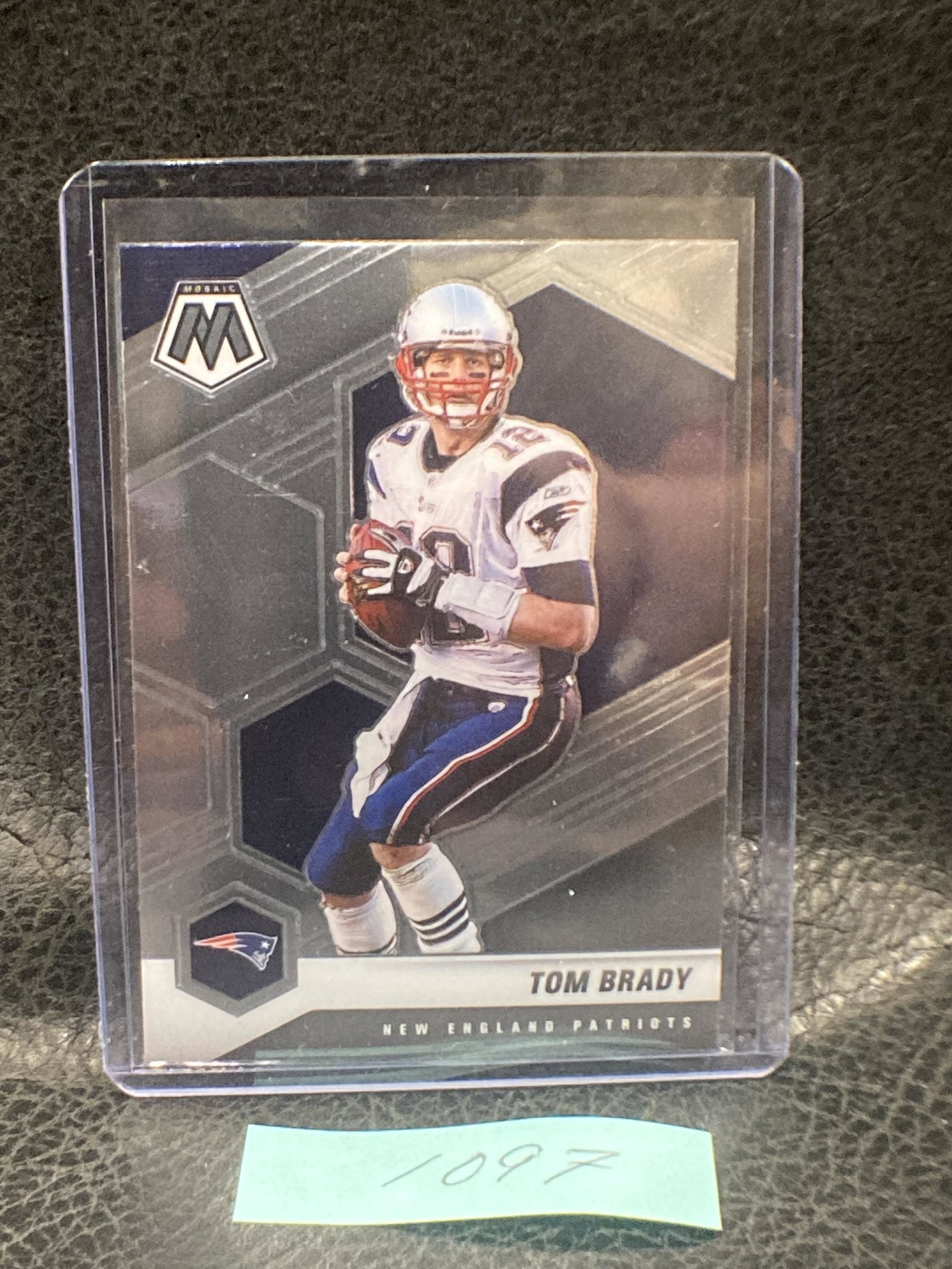 Tom Brady 2021 Panini Mosaic #137 New England (1 of 2)