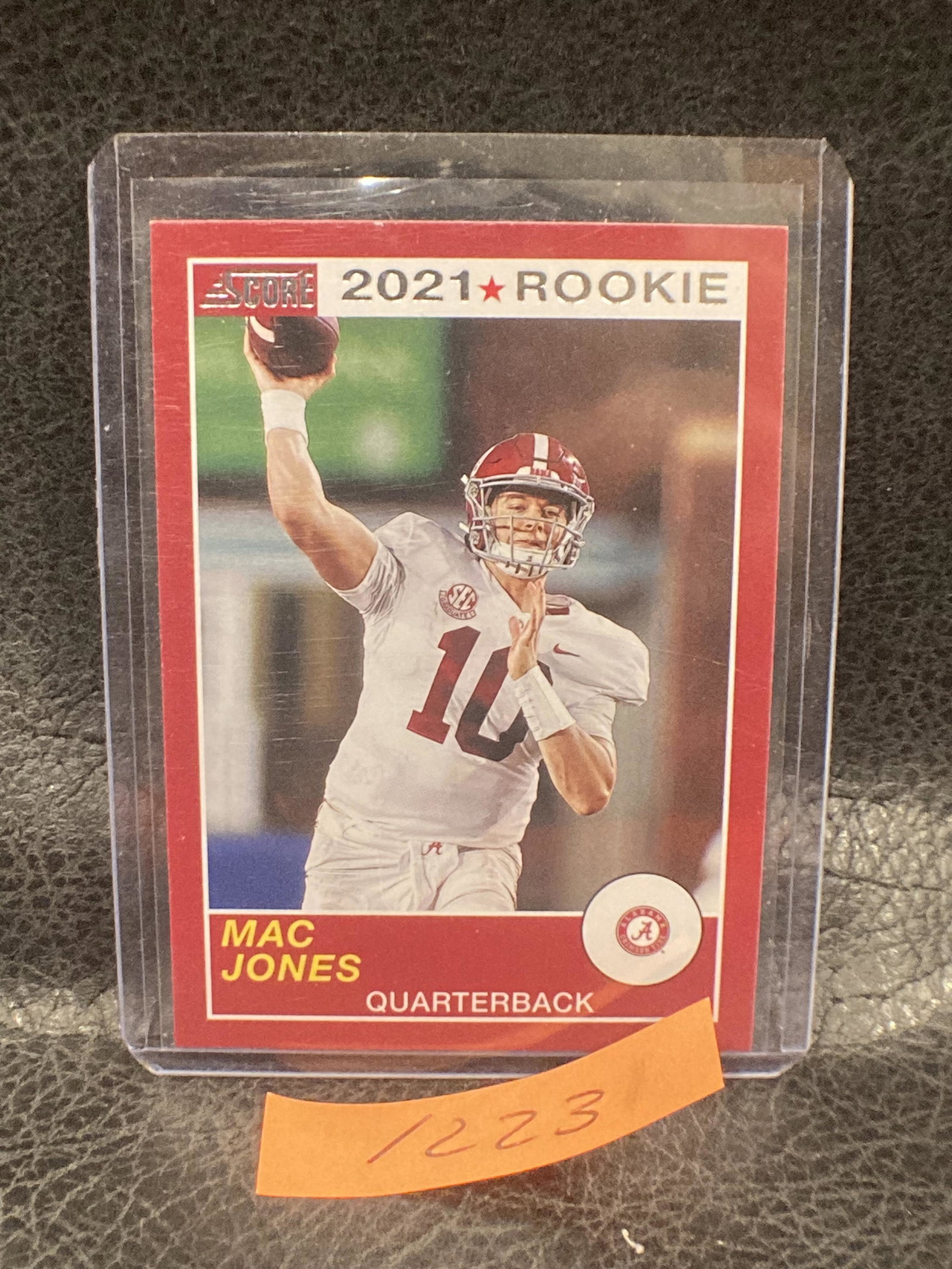 Mac Jones 2021 Chronicles Score Draft Picks Rookie Rc #66 (1 of 2)