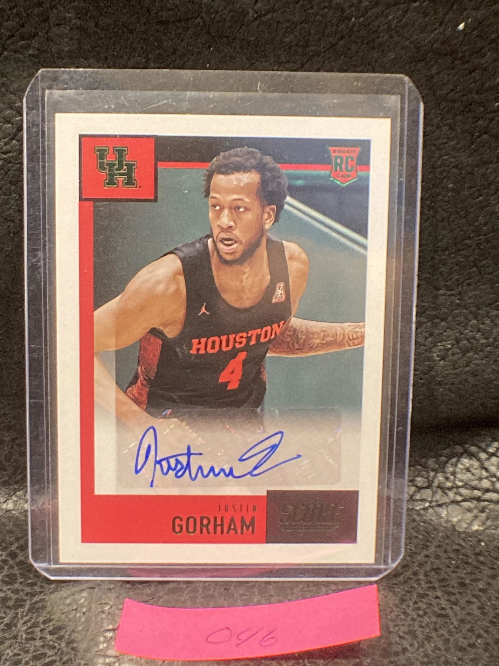 Justin Gorham 2021-22 Chronicles Score Auto Rookie Houston Sr-Jgo (1 of 2)
