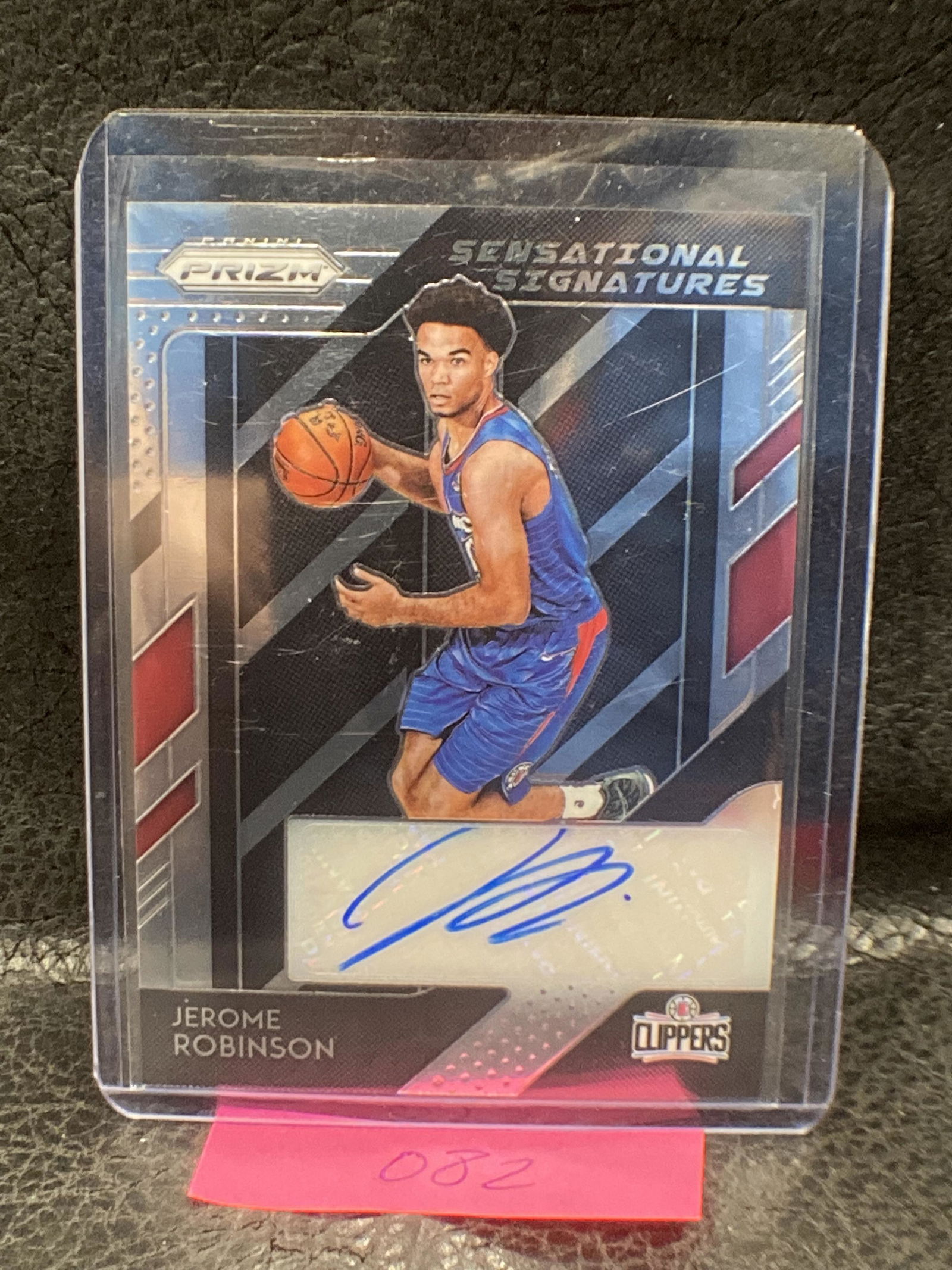 Jerome Robinson 2018-19 Prizm Auto Prizm Rookie Card #SS-JRB (1 of 2)