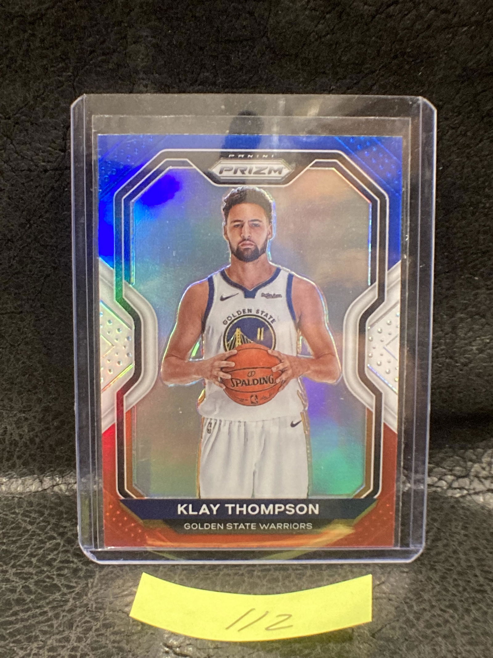 Klay Thompson 2020-21 Prizm Red White Blue Golden State Warriors #87 (1 of 2)