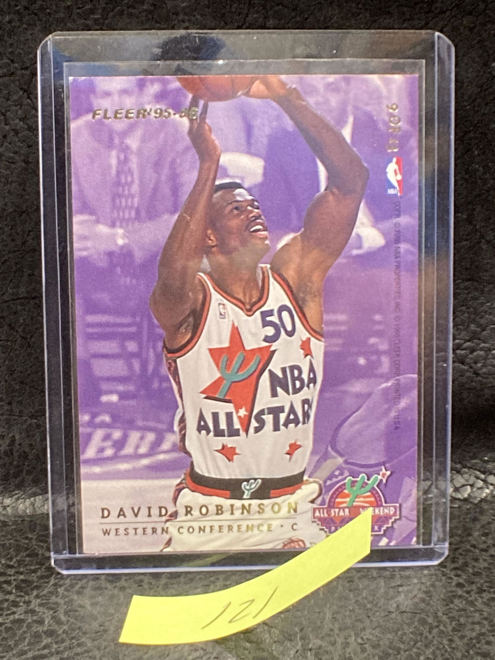 David Robinson Patrick Ewing 1995-96 Fleer All-Star Weekend Card # 9 Of 13 (1 of 2)