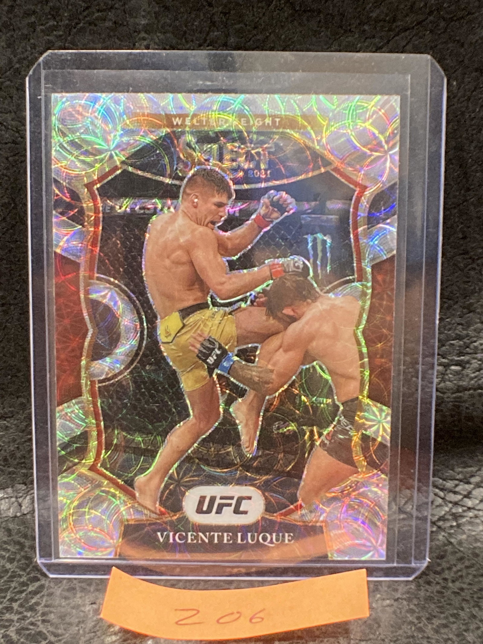 Vicente Luque 2021 Panini Select Ufc Silver Scope Prizm Concourse No 43 Ranked 4 (1 of 2)