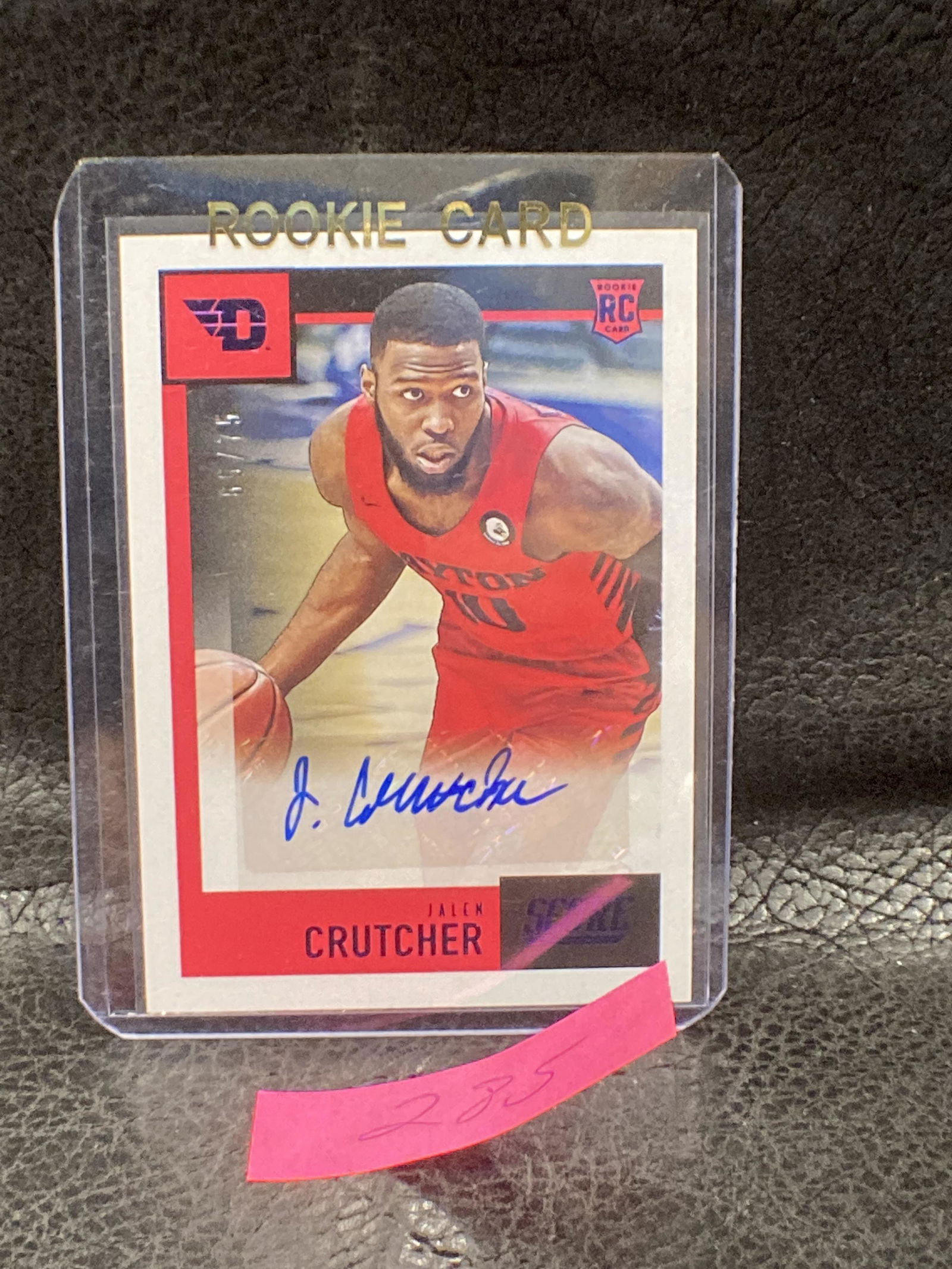 Jalen Crutcher 2021 Chronicles Score Draft Picks Auto /75 Rookie Rc Dayton (1 of 2)