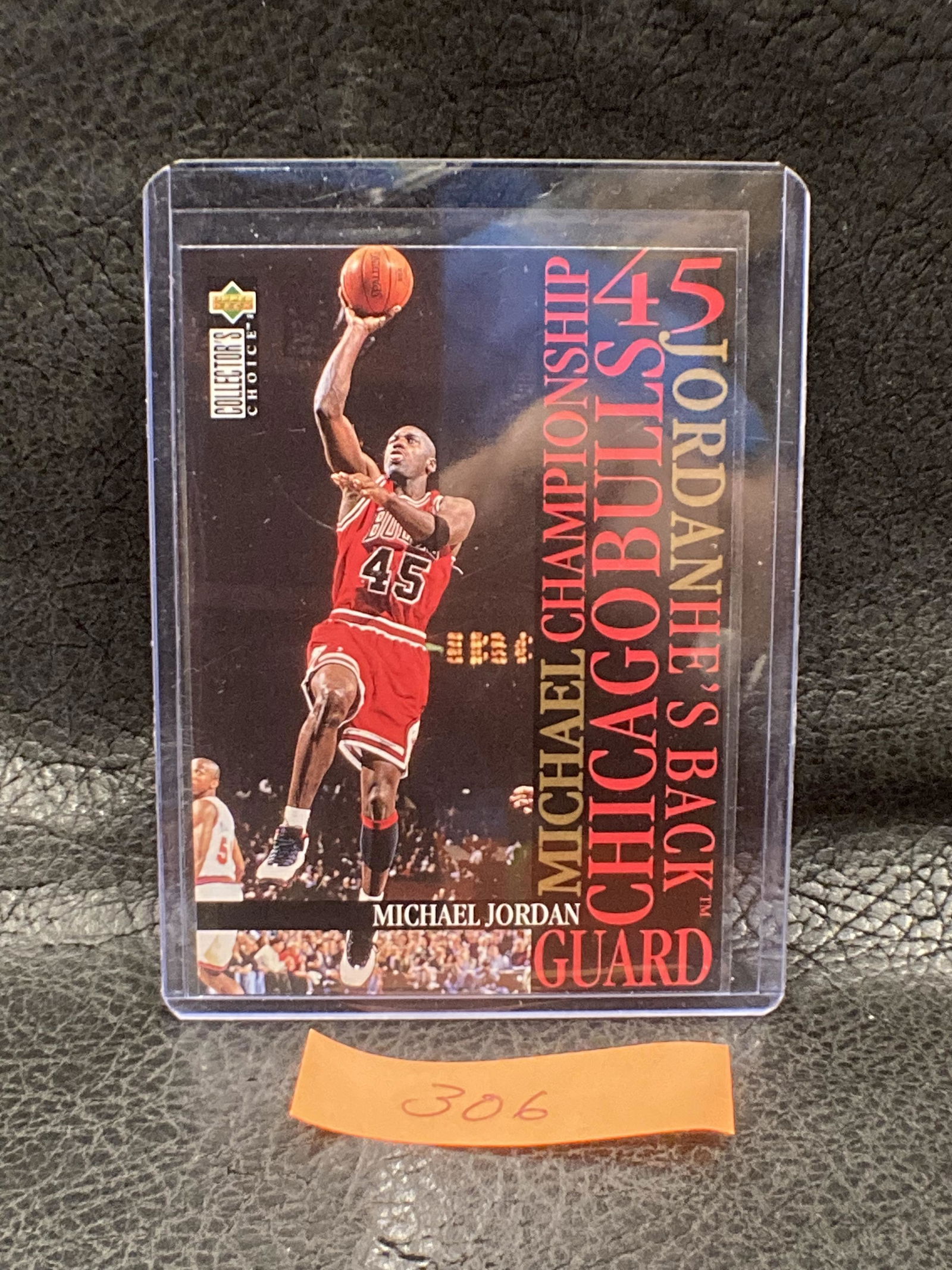Michael Jordan 1995 Upper Deck Collectors Choice Hes Back #M3 Hof Jersey 45 (1 of 2)