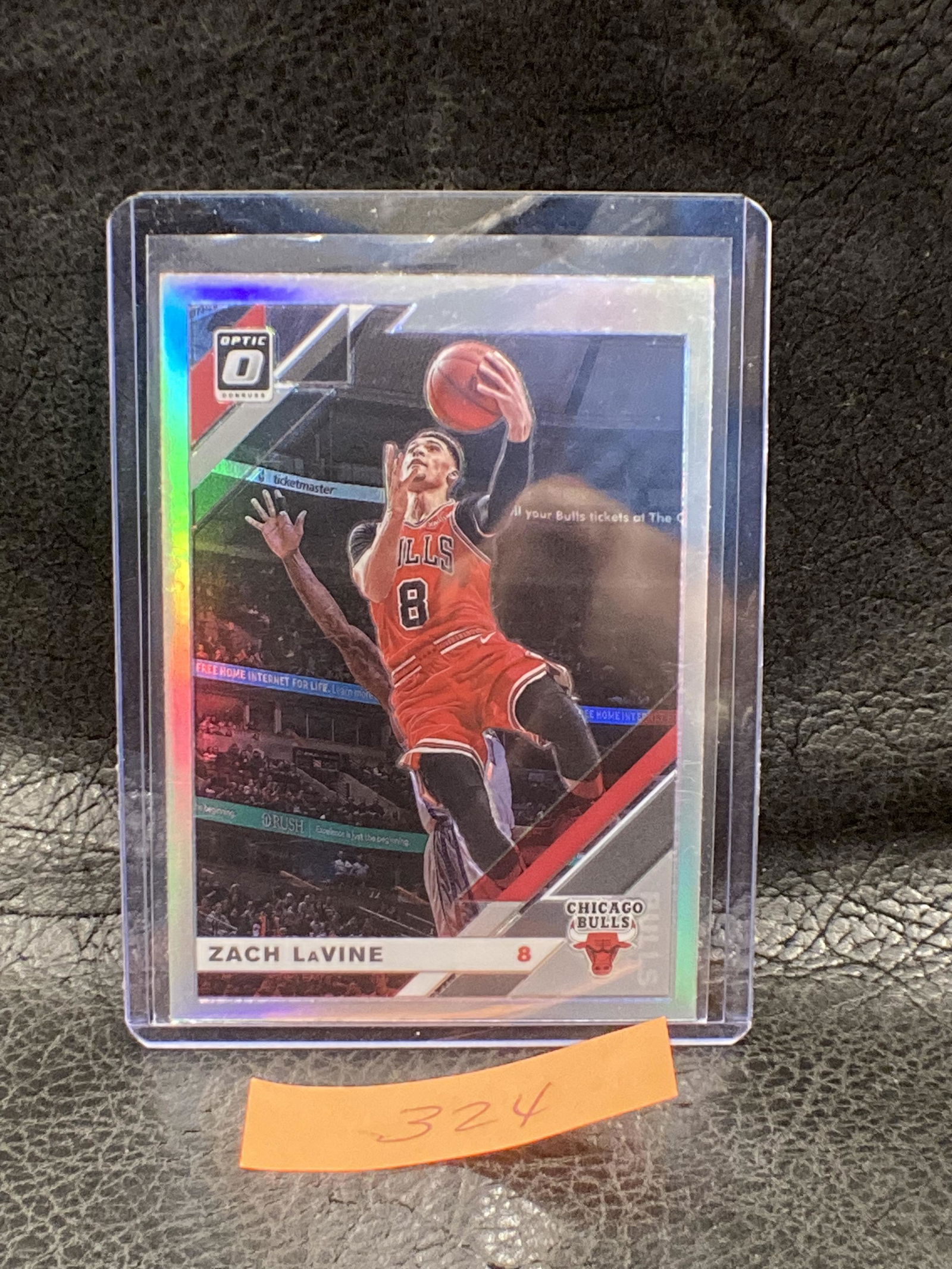 Zach Lavine 2019-20 Donruss Optic Basketball Holo Prizm #64 Chicago Bulls (1 of 2)
