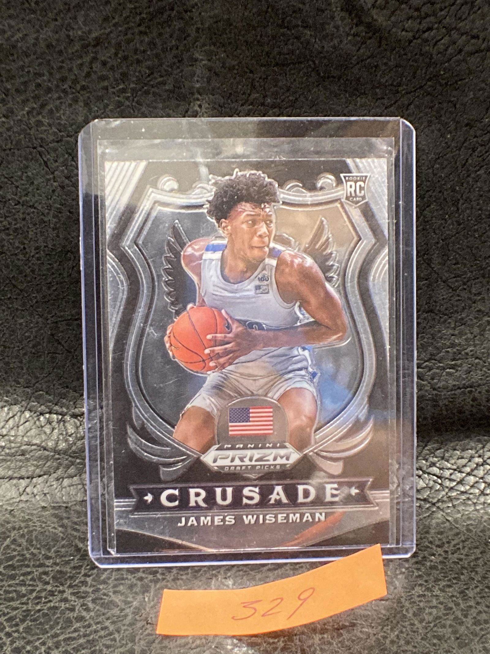 JAMES WISEMAN 2020-2021 PANINI PRIZM DRAFT CRUSADE RC ROOKIE #82 (1 of 2)