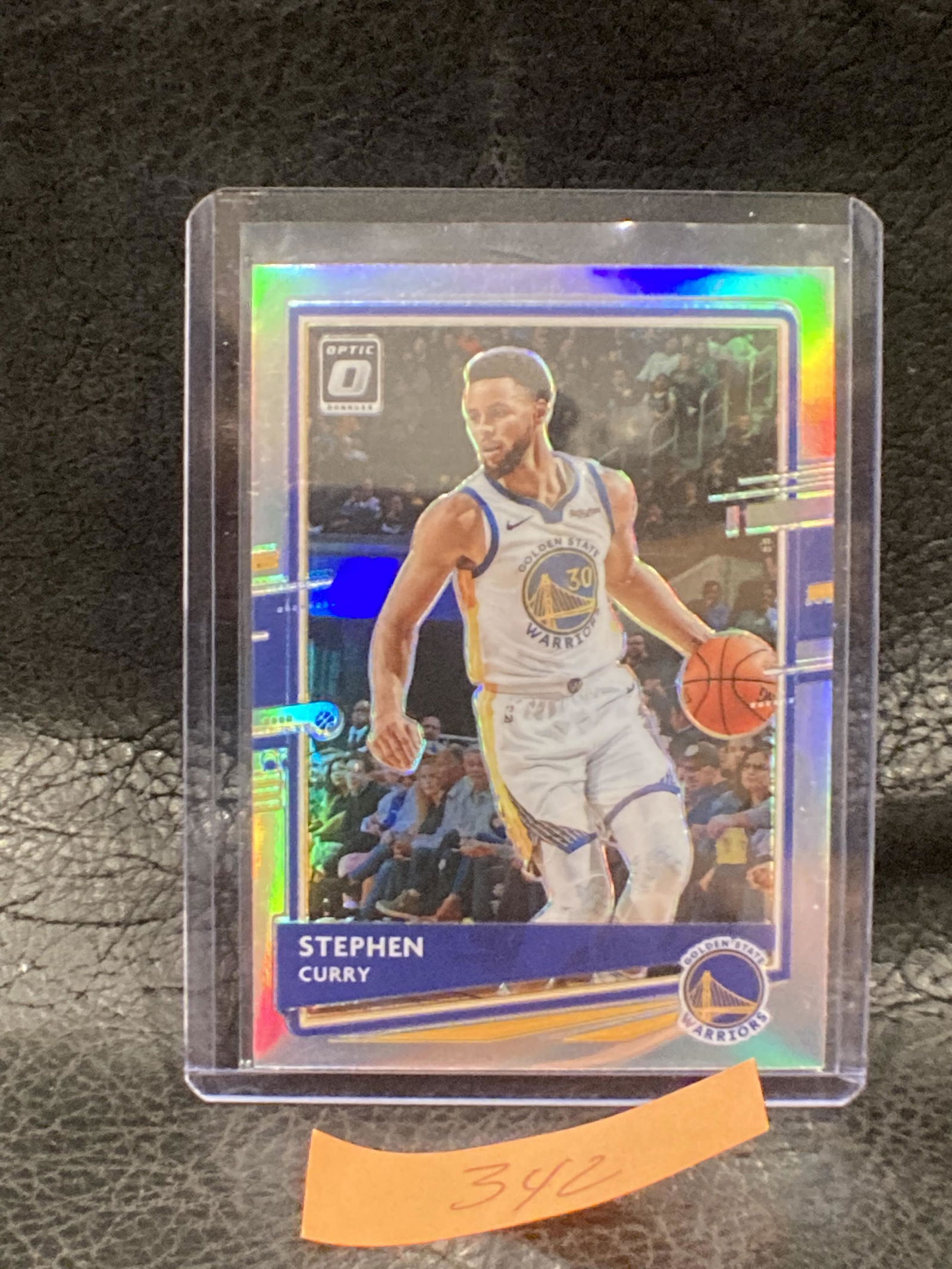 Stephen Curry 2020-21 Donruss Optic Basketball HOLO Silver Prizm Warriors #17 (1 of 2)
