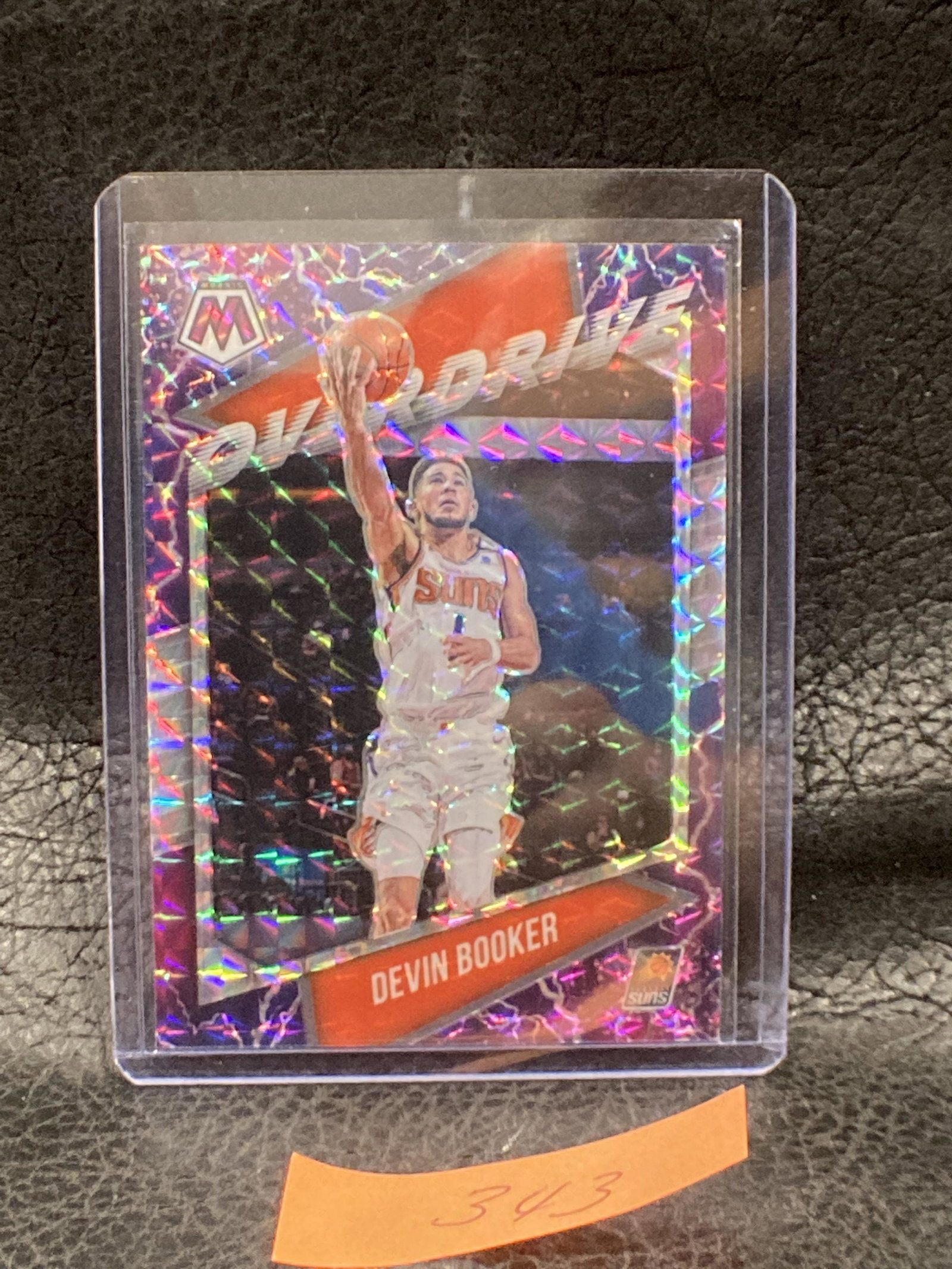 Devin Booker 2020-21 Panini Mosaic OVERDRIVE INSERT SP #20 Phoenix Suns (1 of 2)