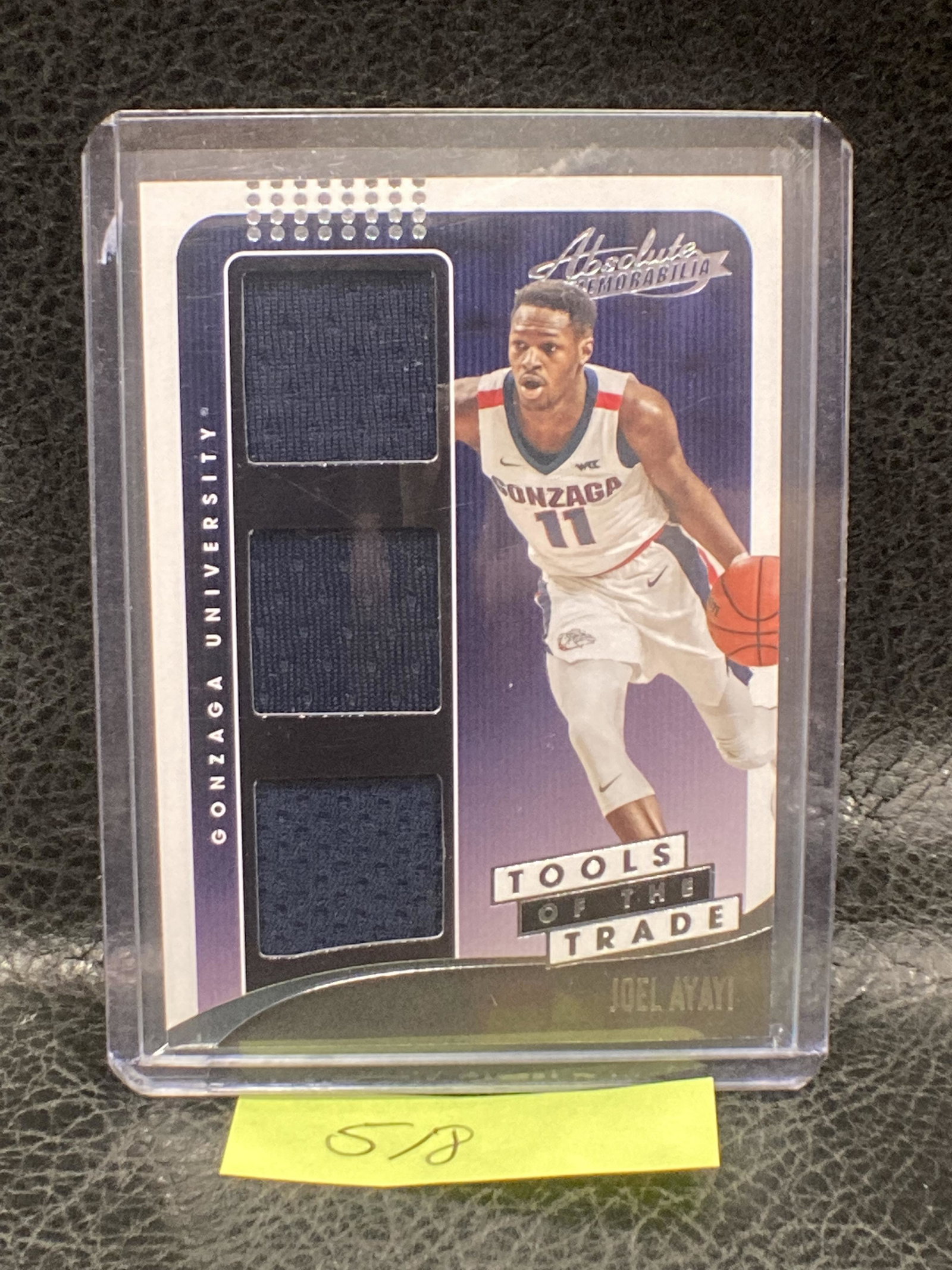 Joel Ayayi 2021 Chronicles Absolute Tools Trade Triple Rookie Jersey (1 of 2)