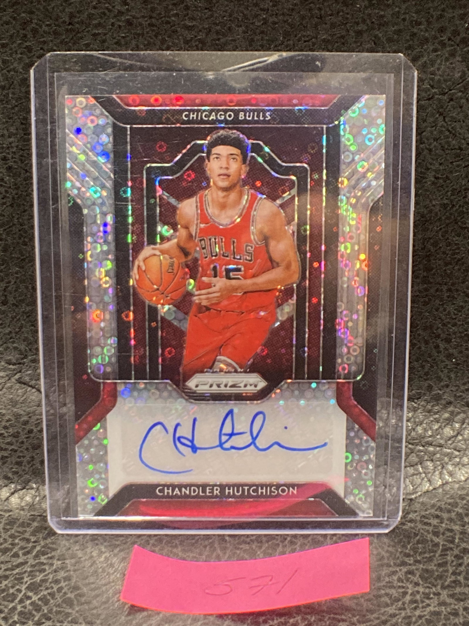 Chandler Hutchison 2018-19 Panini Prizm Fast Break #FR-CHS Rookie Auto RC (1 of 2)