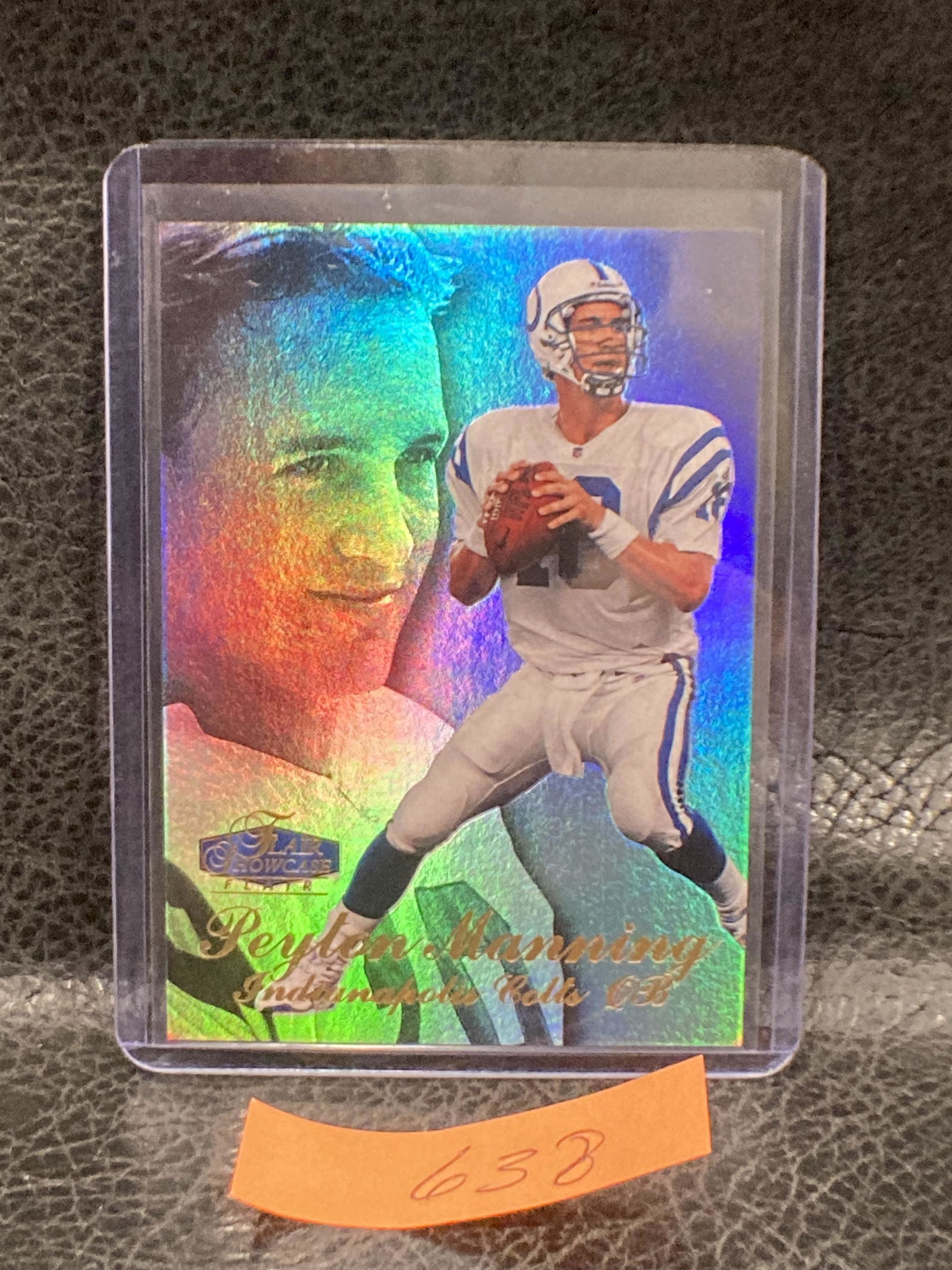 Peyton Manning 1998 Flair Showcase Sec 2 Row 3 Seat 3 Rookie Rc (1 of 2)