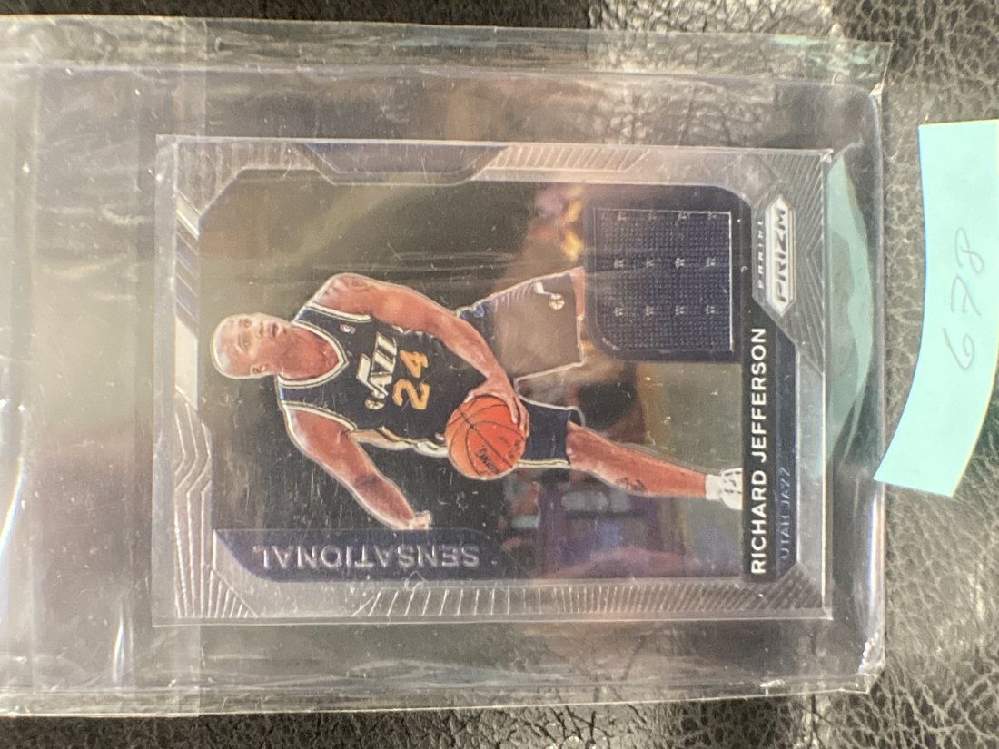 Richard Jefferson 20-21 Panini PRIZM Sensational Game Worn Jersey Patch (1 of 2)
