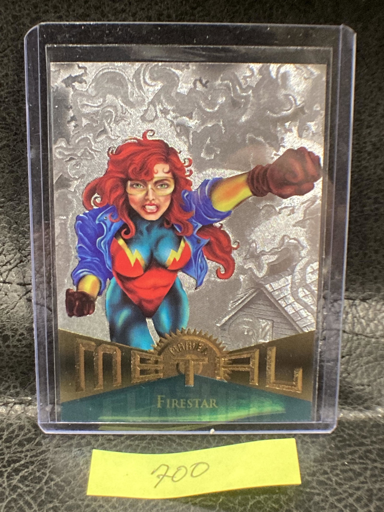 Firestar Silver 1995 Fleer Marvel Metal Trading Card Speed (1 of 2)