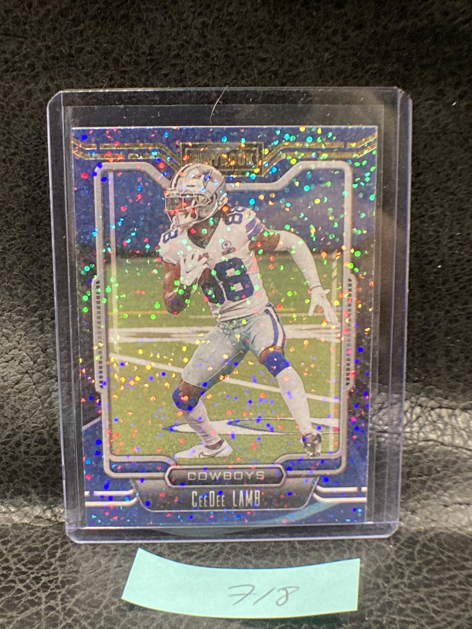 Ceedee Lamb 2021 Playbook Sparkle Parallel Dallas Cowboys Wr: Ceedee Lamb 2021 Playbook Sparkle Parallel Dallas Cowboys Wr