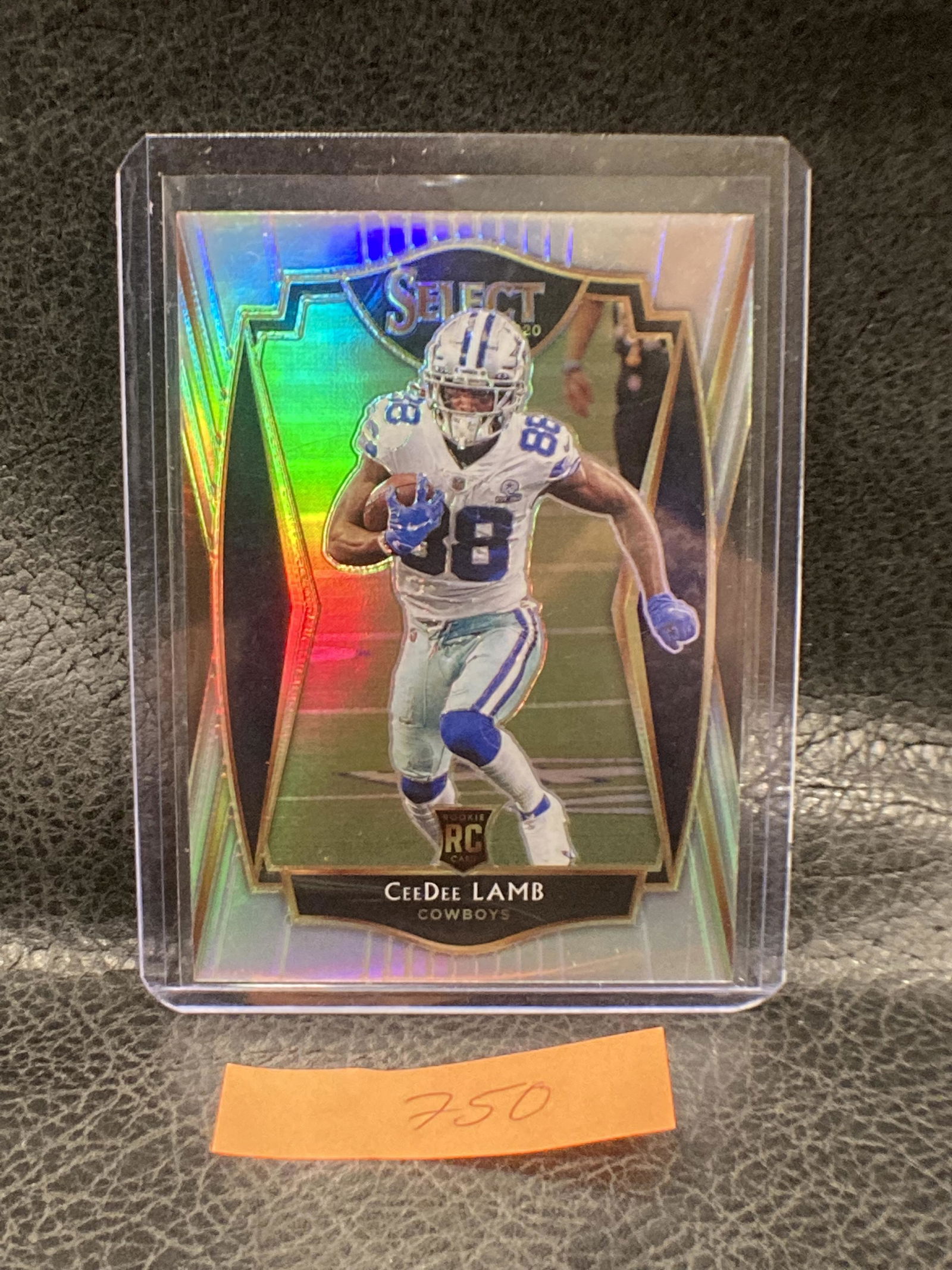 Ceedee Lamb Rc Holo Prizm 2020-21 Select Football Nfl Dallas Cowboys (1 of 2)