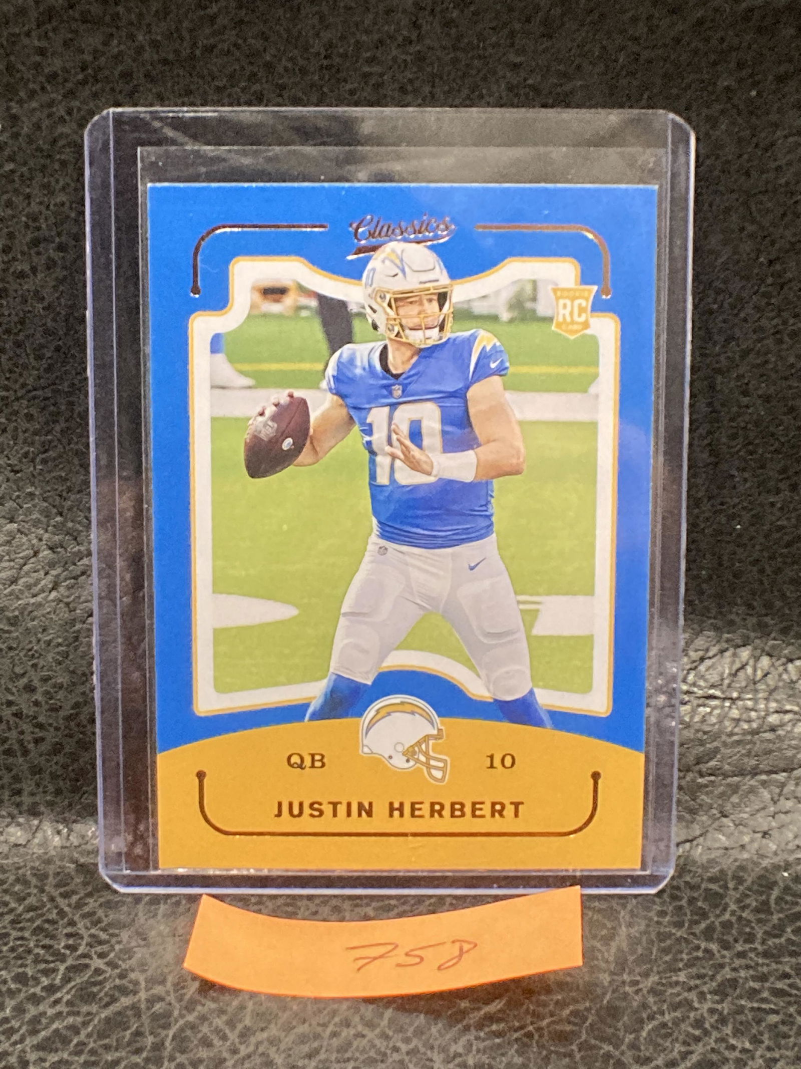 Justin Herbert 2020 Panini Chronicles Classics #CL3 Rookie Rc (1 of 2)
