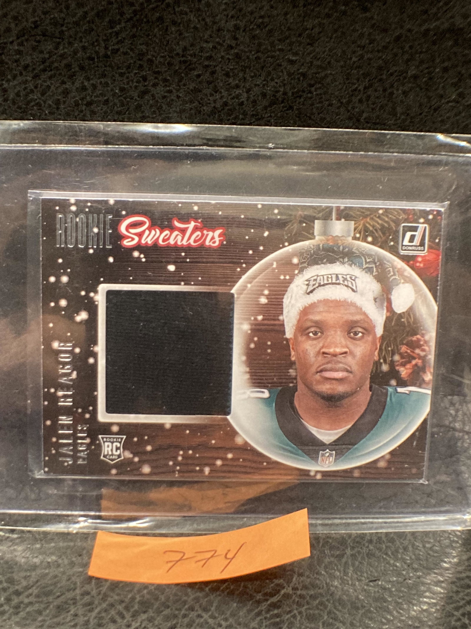 Jalen Reagor 2020 Donruss Football Rookie Sweaters Card Eagles (1 of 2)