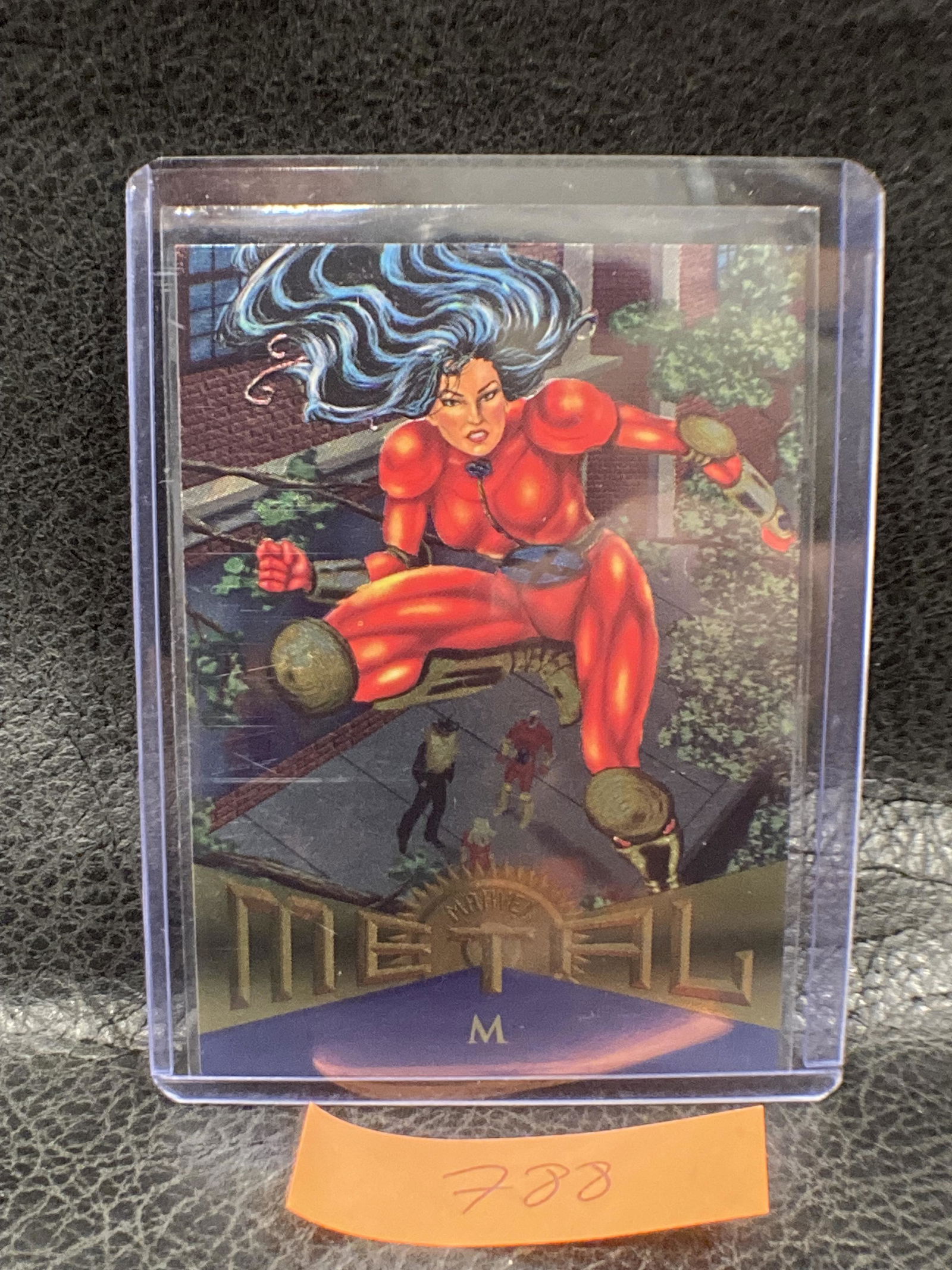 M Power Grid 1995 Fleer Marvel Metal Trading Card (1 of 2)