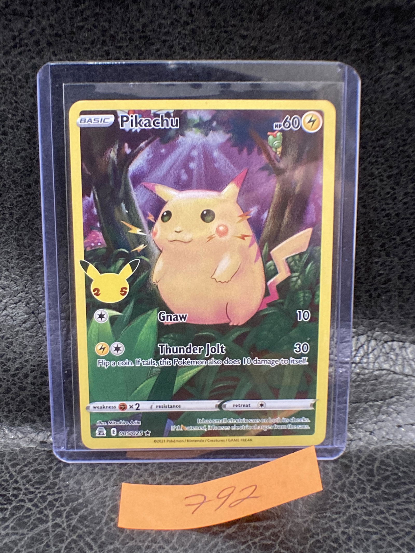 Pokemon Tcg Celebrations Single Card Pikachu Full Art 05/025 (1 of 2)