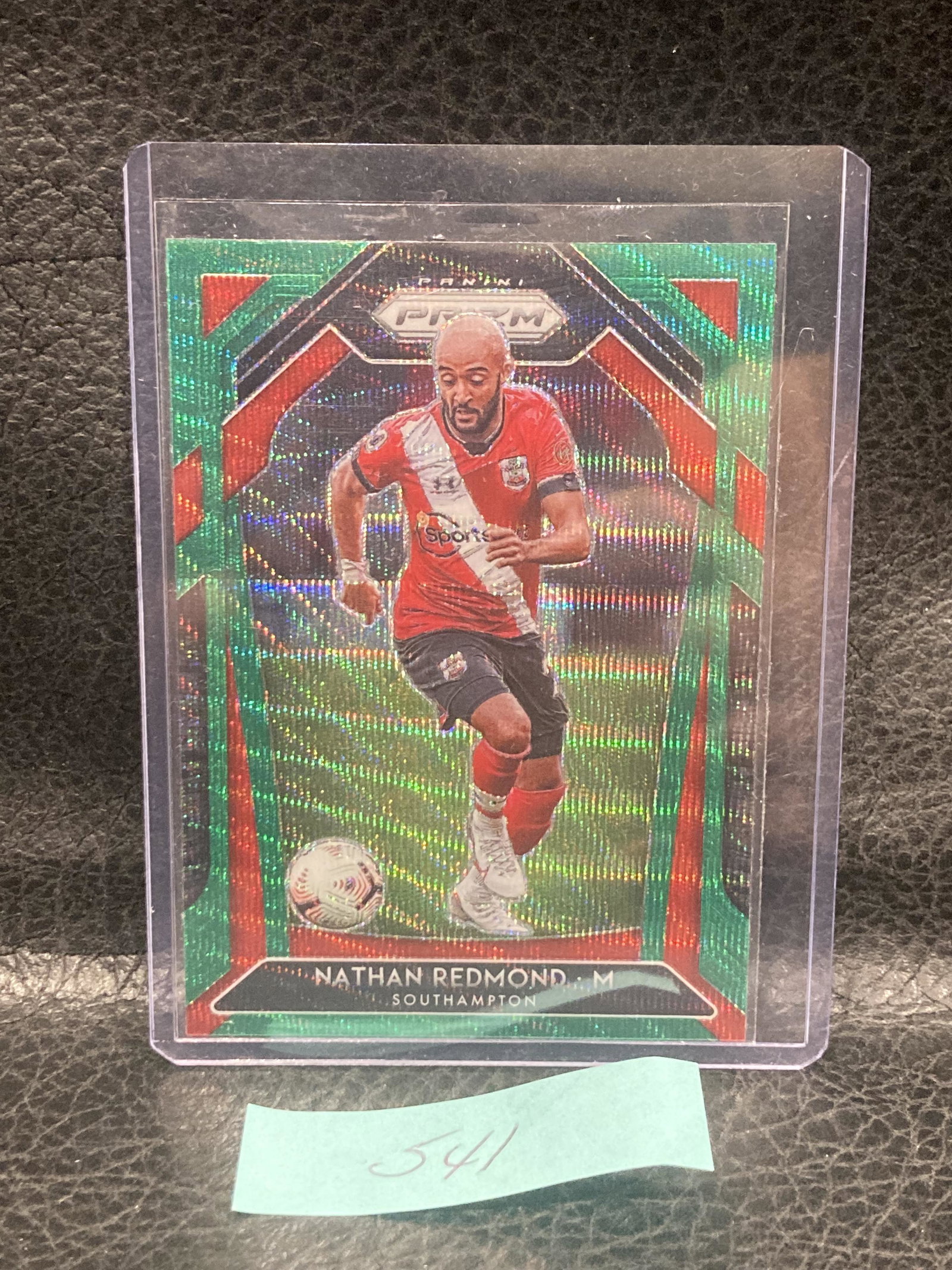 Nathan Redmond 2020-21 Panini Prizm Premier League Soccer Green Wave: Nathan Redmond 2020-21 Panini Prizm Premier League Soccer Green Wave